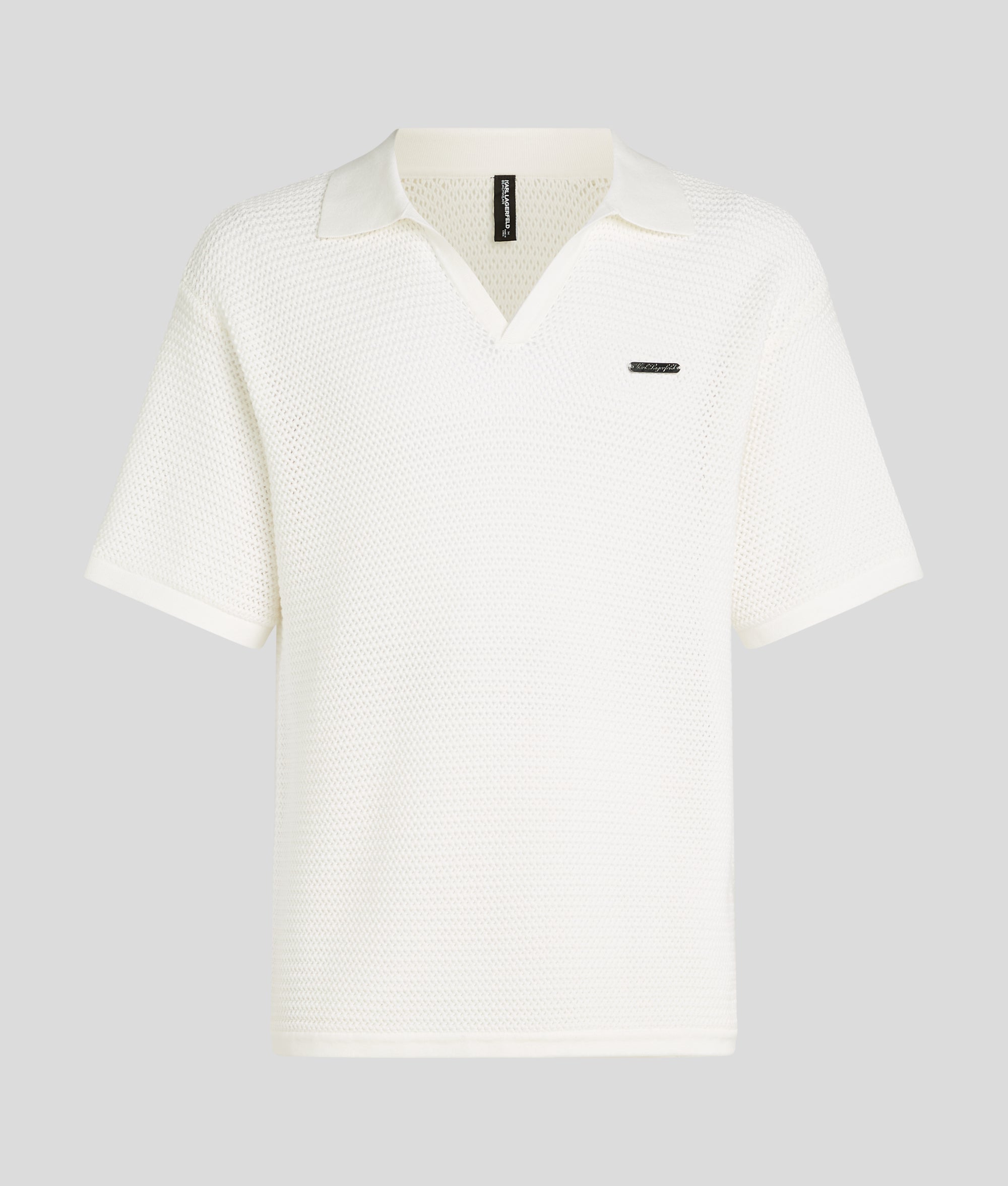 HOTEL KARL CROCHET POLO SHIRT - Image 2