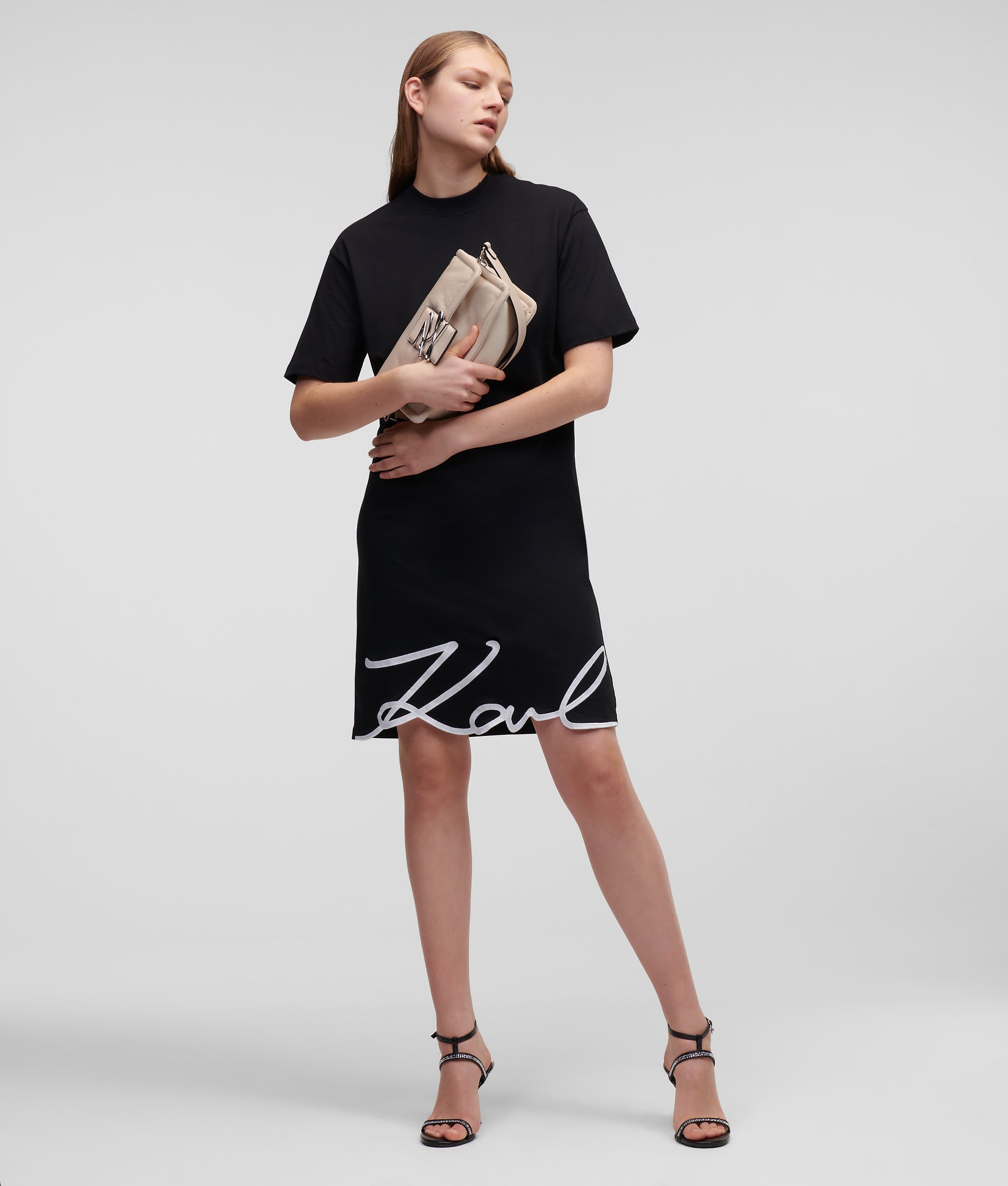 SIGNATURE HEM T-SHIRT DRESS - Image 4