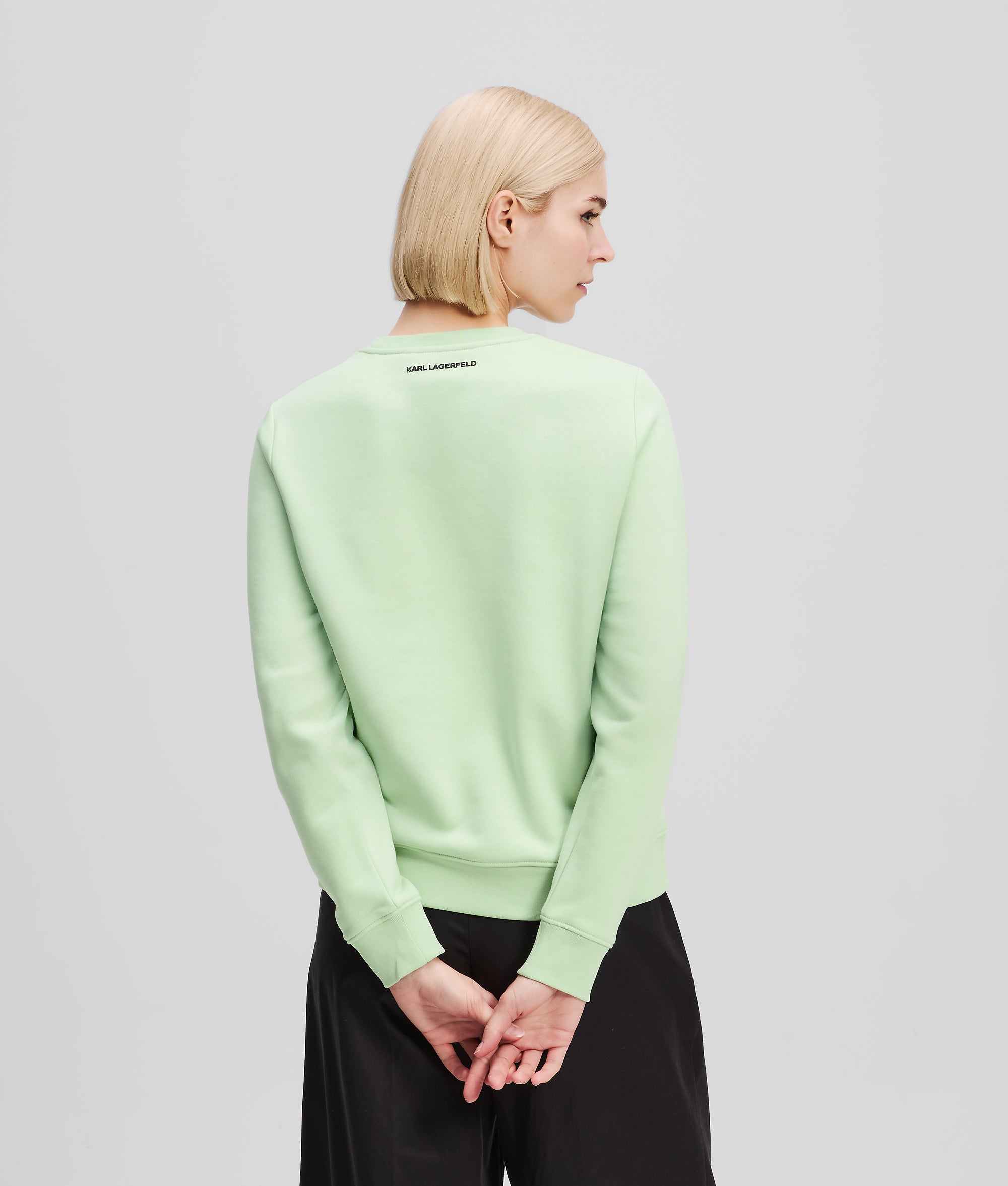 RHINESTONE IKON KARL & CHOUPETTE SWEATSHIRT - Image 3