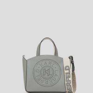 K/CIRCLE PERFORATED SMALL TOTE BAG