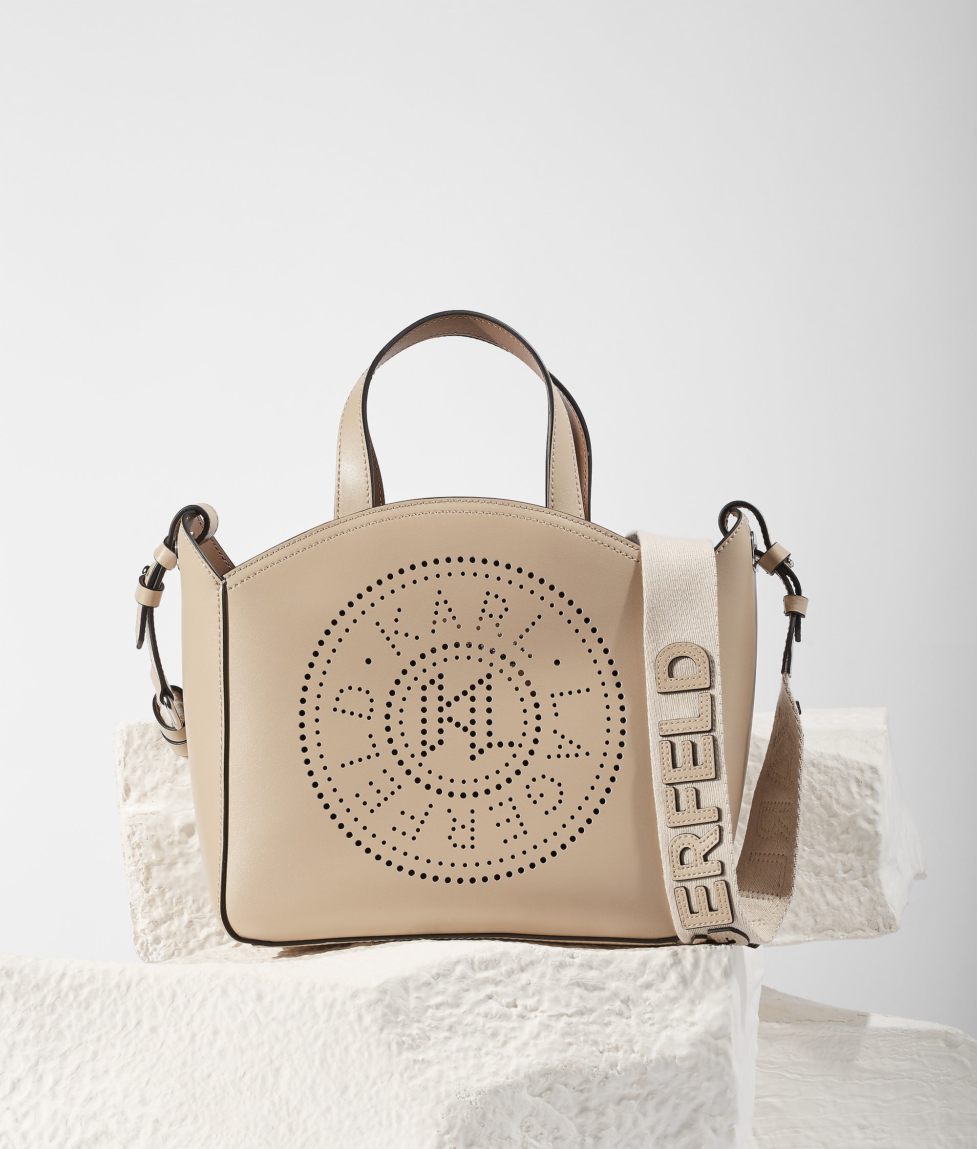 K/CIRCLE PERFORATED SMALL TOTE BAG - Image 6