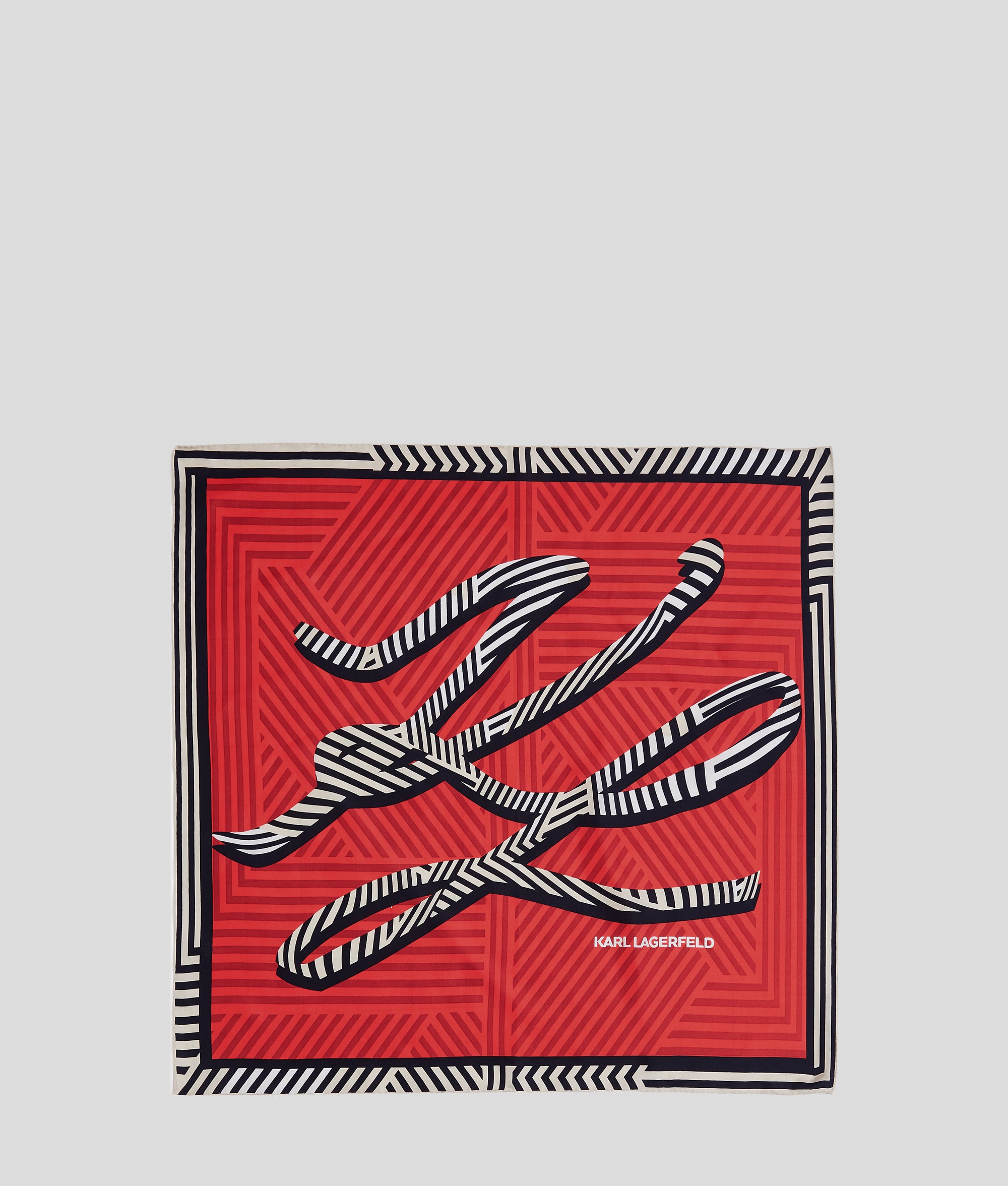 K/AUTOGRAPH SILK SCARF