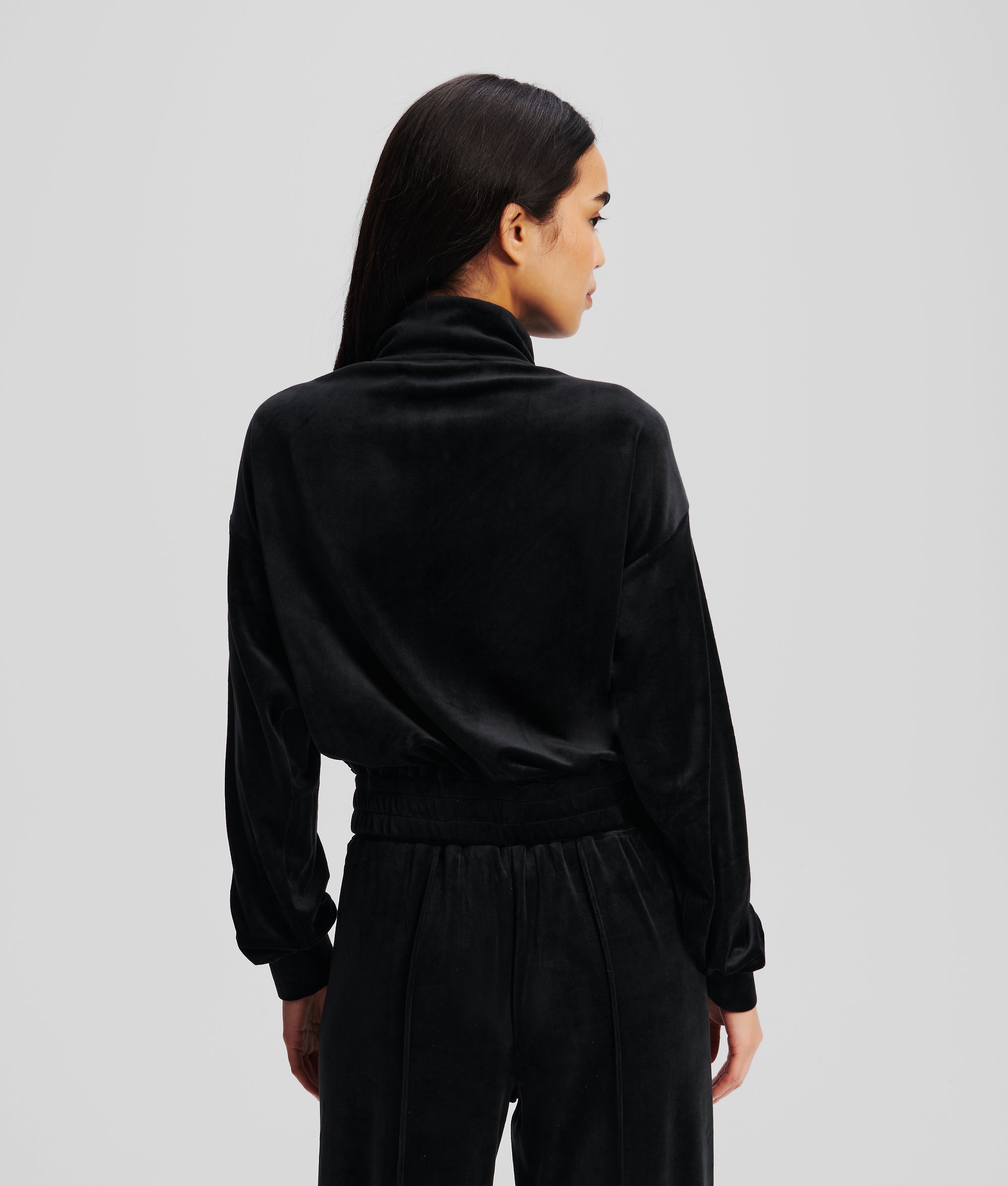 HOTEL KARL VELOUR ZIP-UP SWEATSHIRT - Image 3