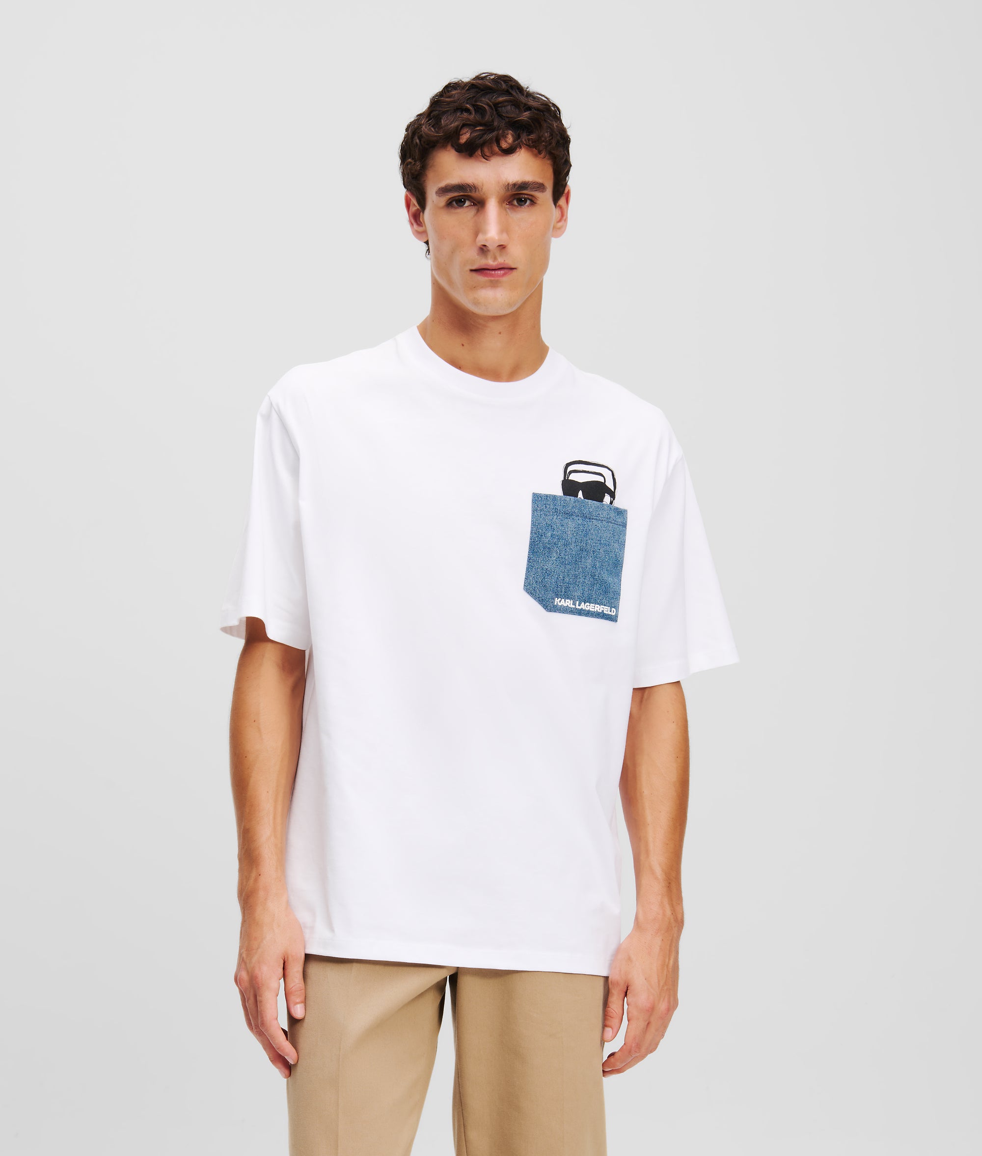 IKON DENIM POCKET T-SHIRT