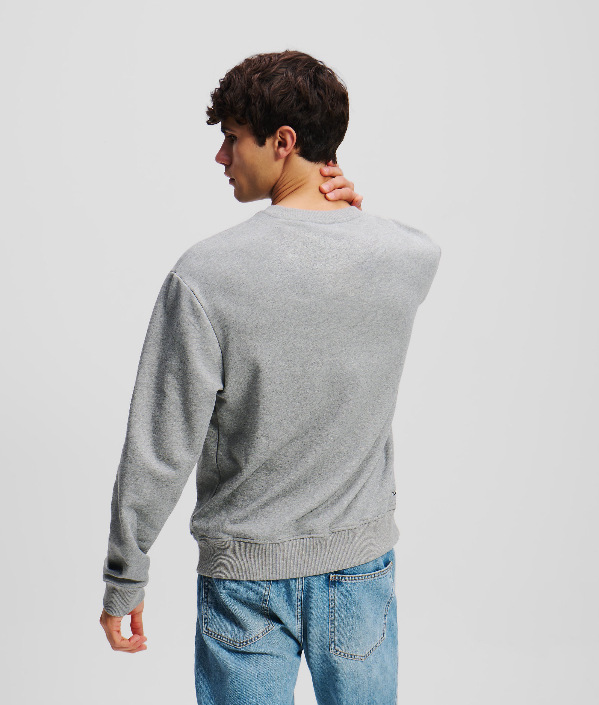 IKON DENIM POCKET SWEATSHIRT - Image 3