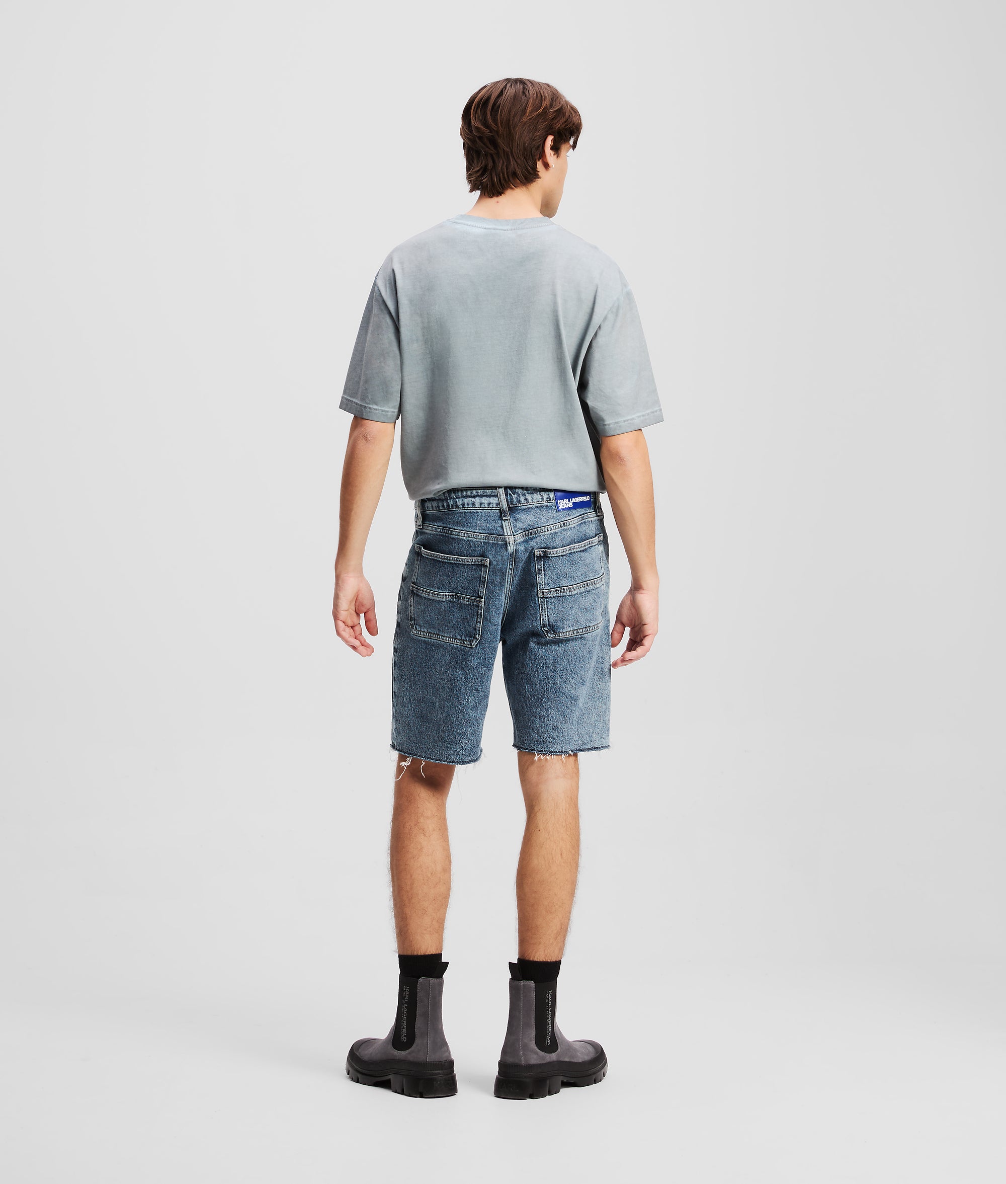 CARPENTER DENIM SHORTS - Image 3