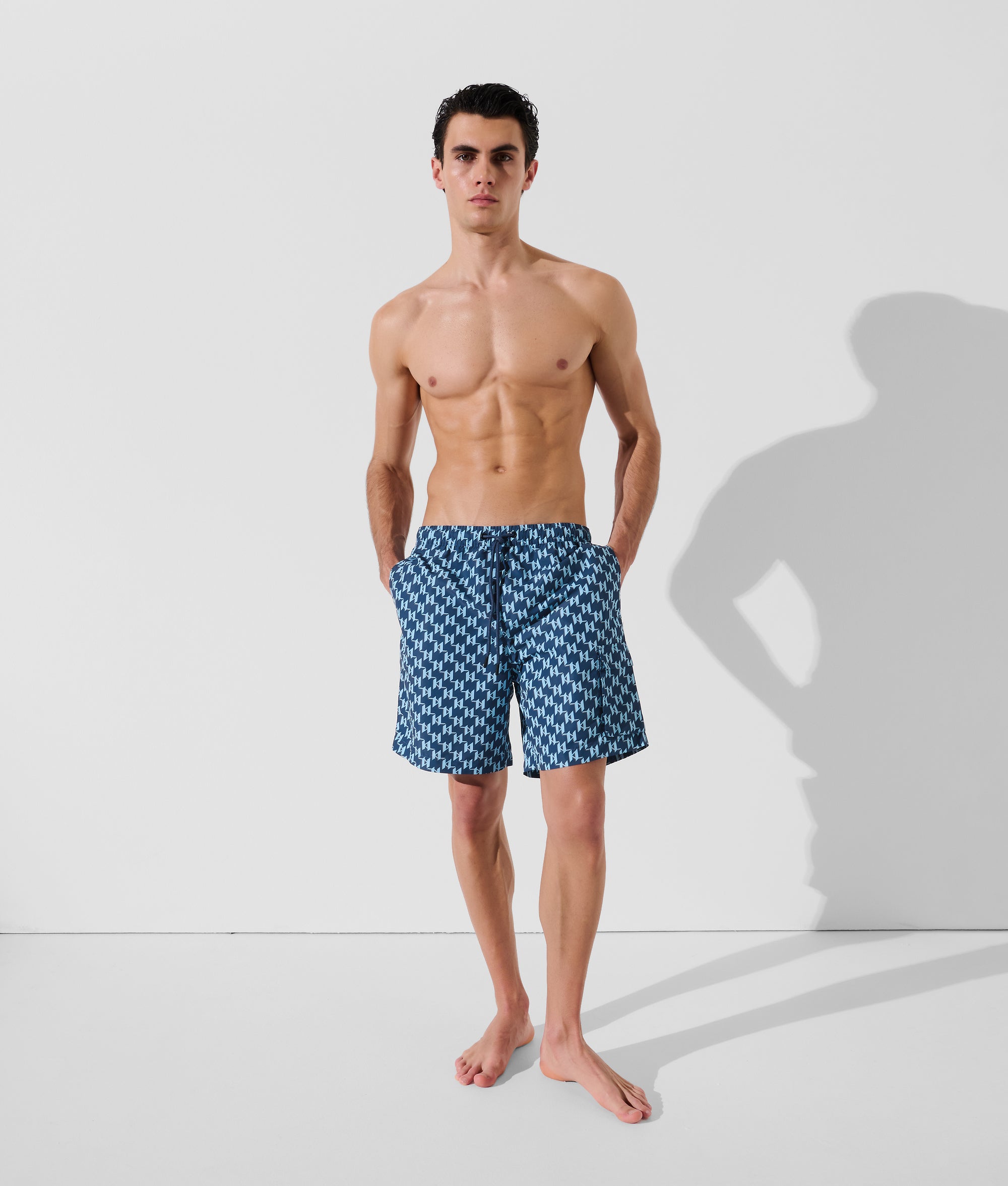 MONOGRAM CARGO BOARDSHORTS - Image 4
