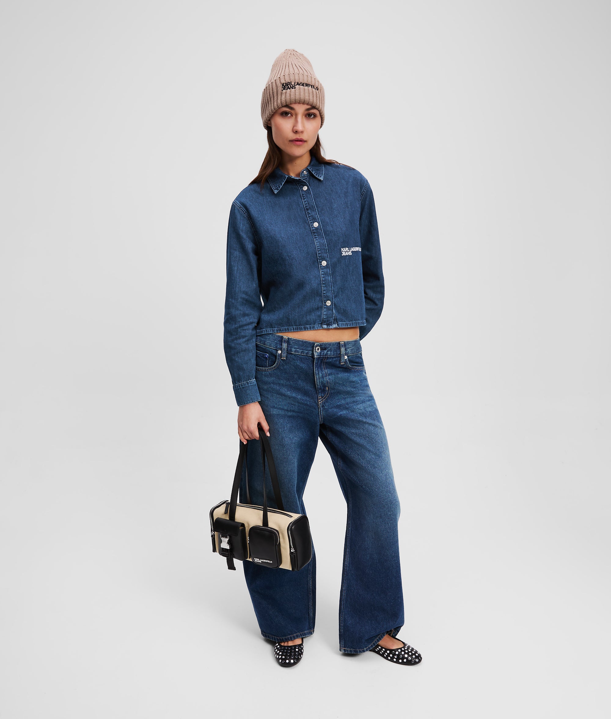 BOXY DENIM SHIRT - Image 4