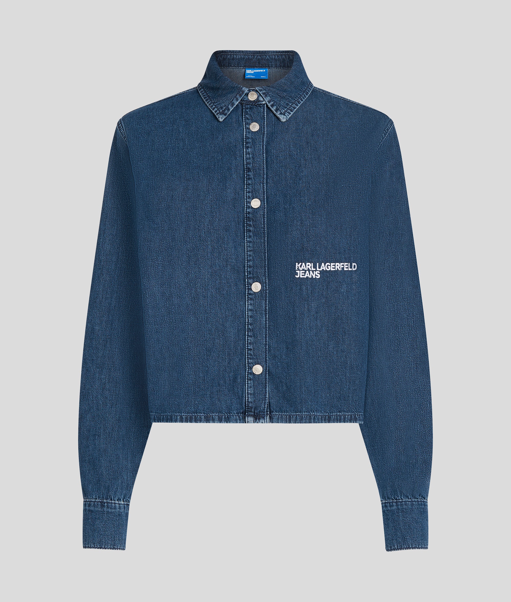 BOXY DENIM SHIRT - Image 5