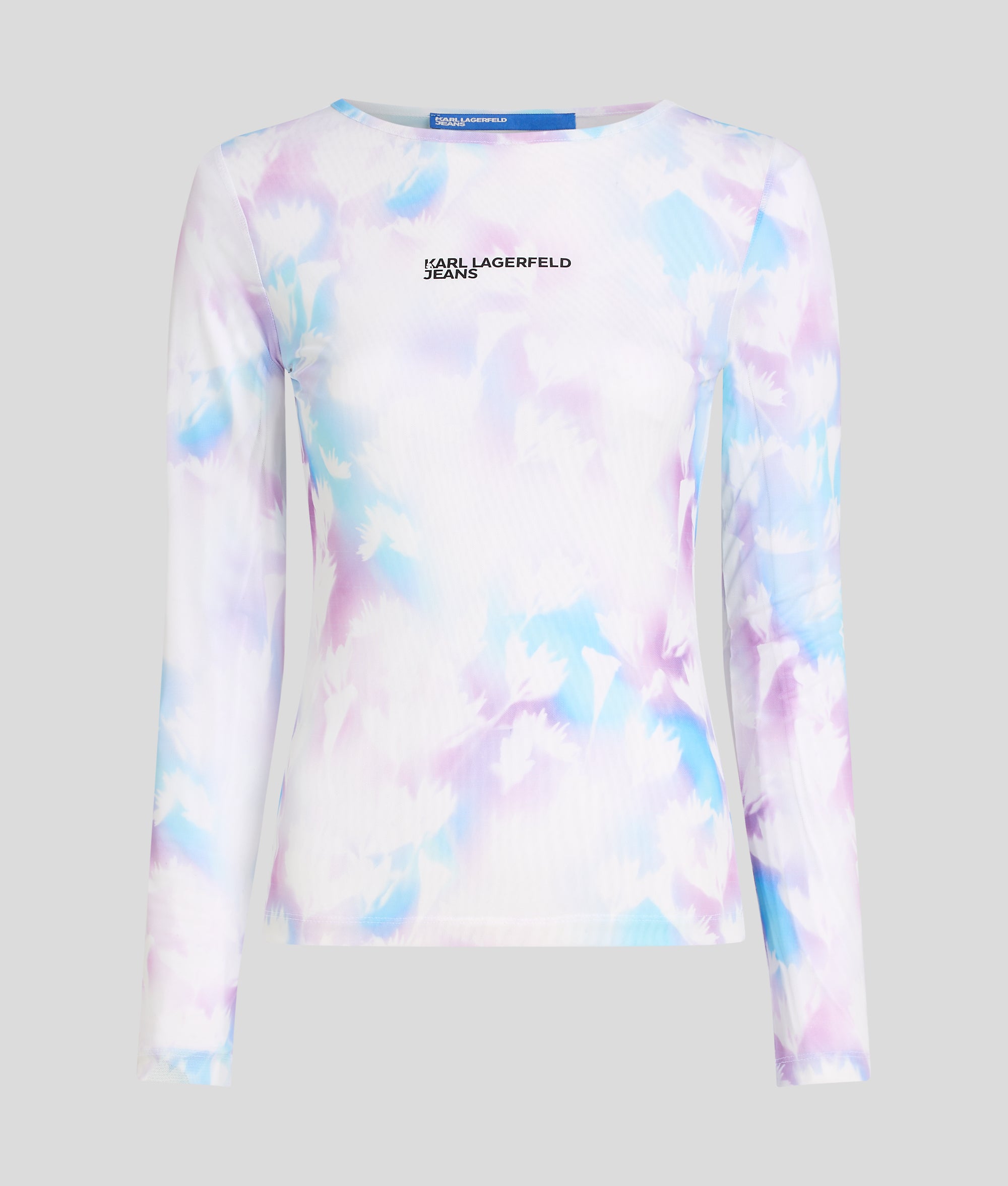 FLORAL-PRINT MESH T-SHIRT - Image 5