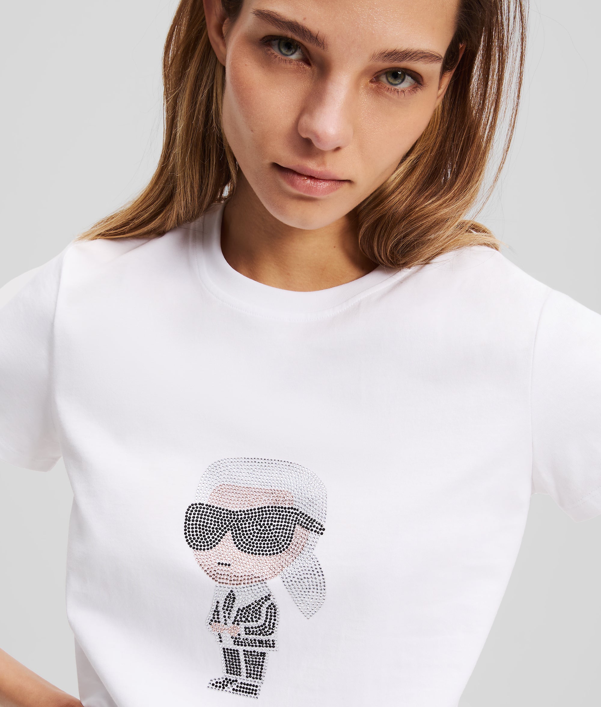 RHINESTONE IKON KARL T-SHIRT - Image 3