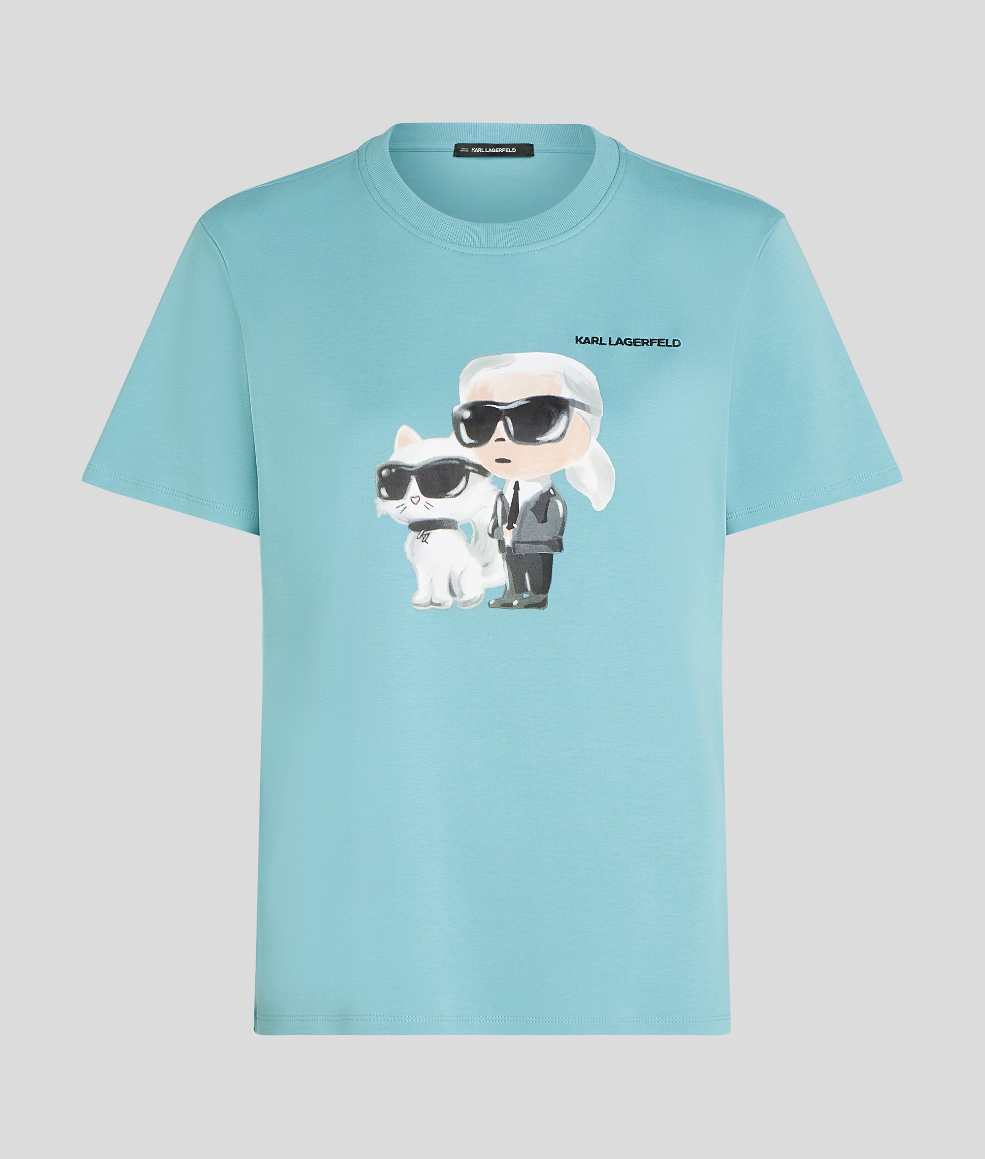 IKON KARL & CHOUPETTE AQUARELLE T-SHIRT - Image 5