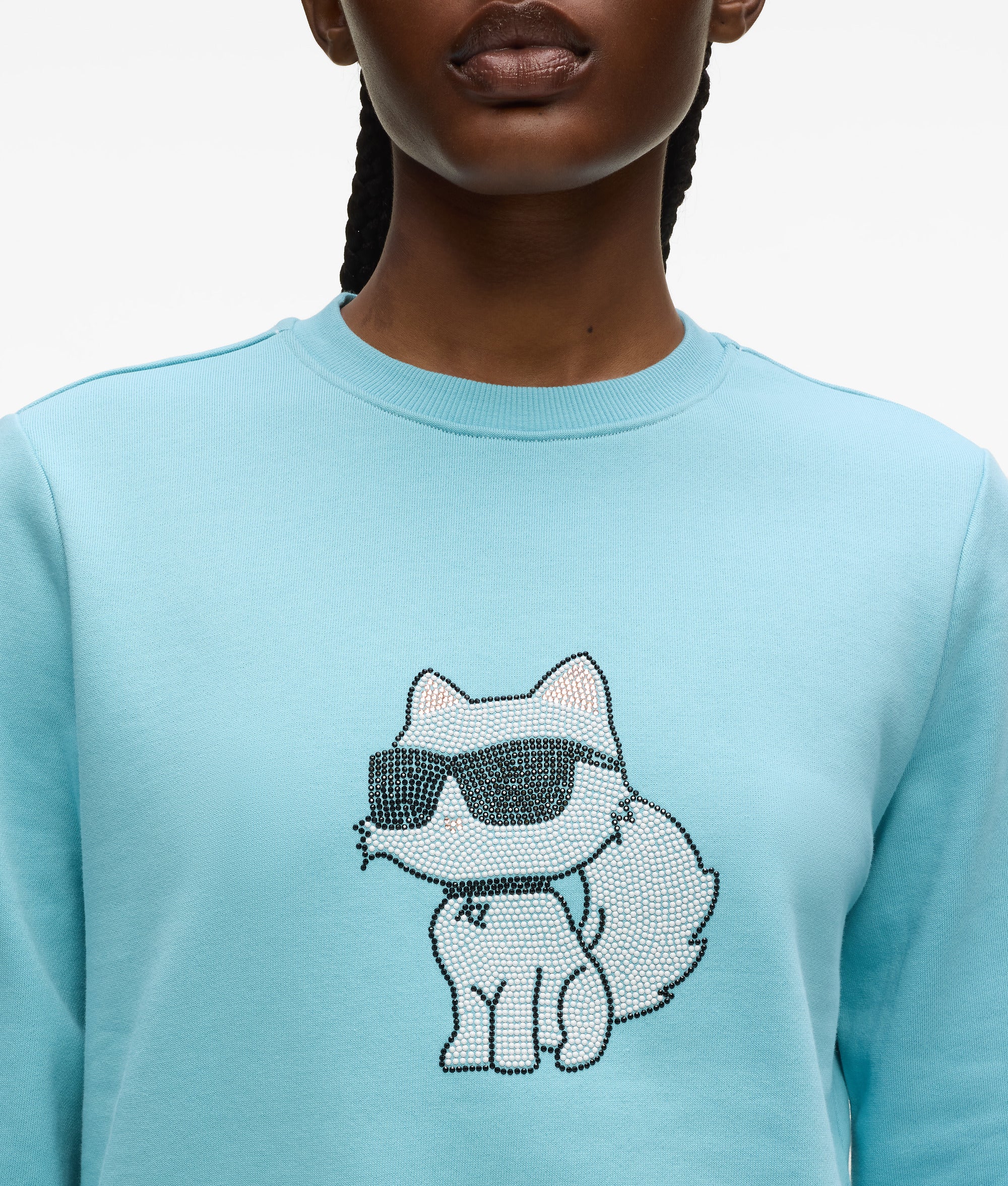 RHINESTONE IKON CHOUPETTE SWEATSHIRT - Image 3