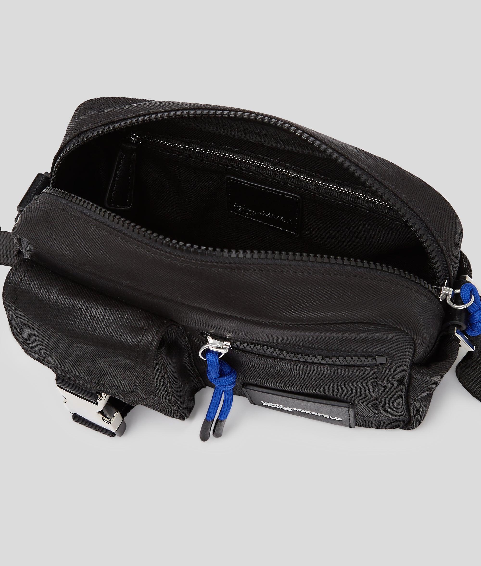 UTILITY COATED DENIM CAMERA BAG - Image 5