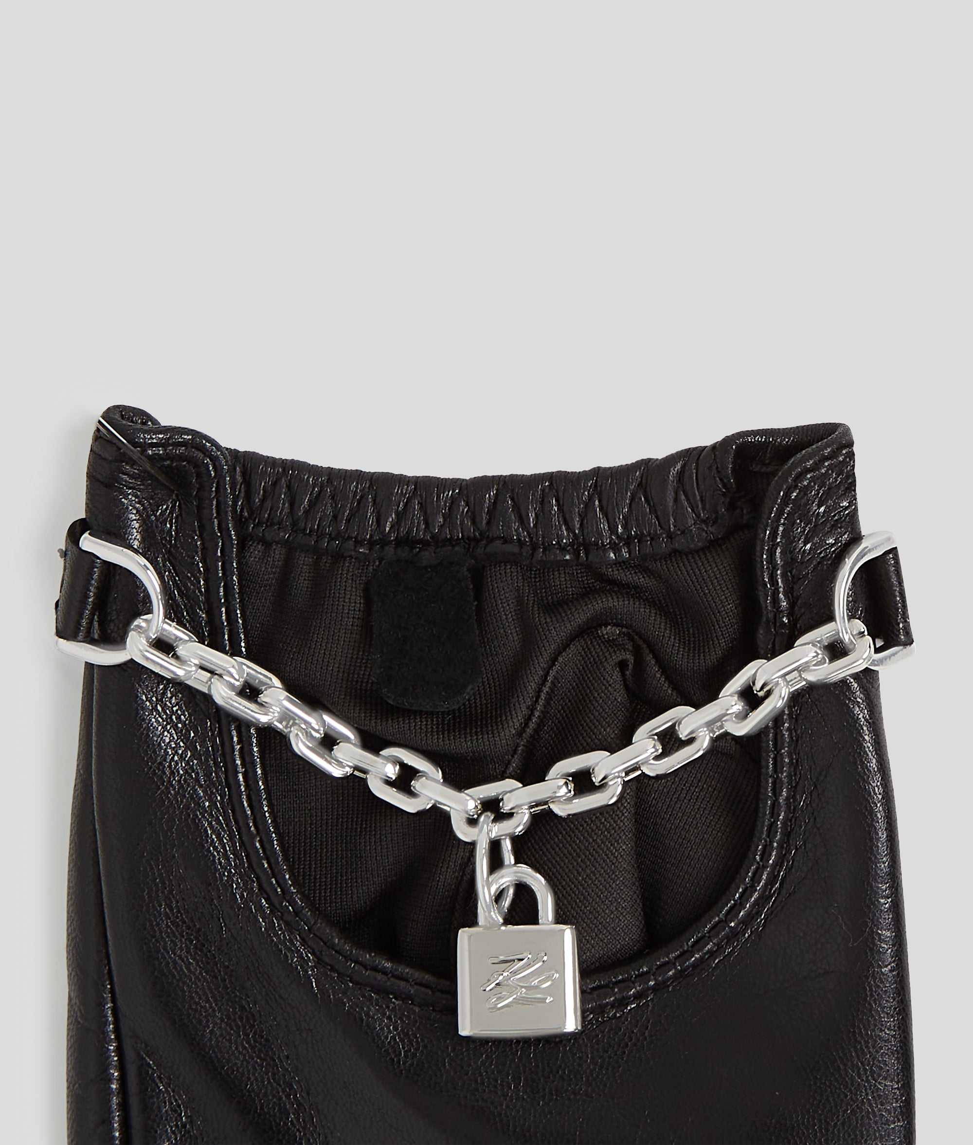 K/AUTOGRAPH PADLOCK FINGERLESS GLOVES - Image 3