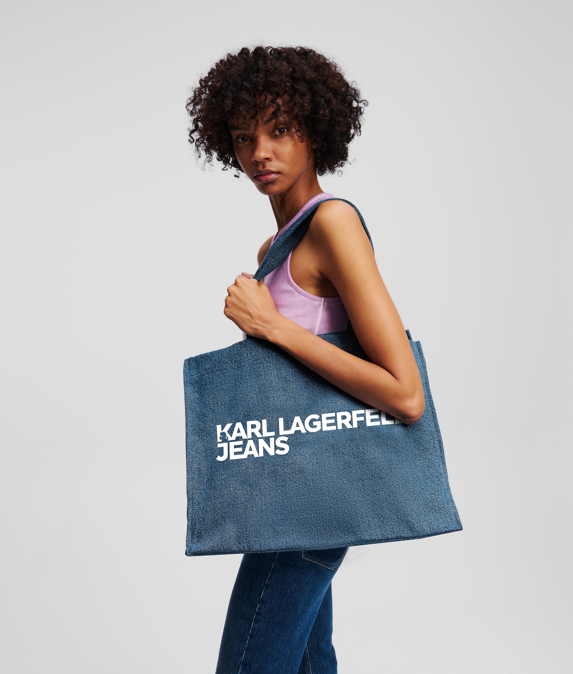 LOGO DENIM SHOPPER - Image 2