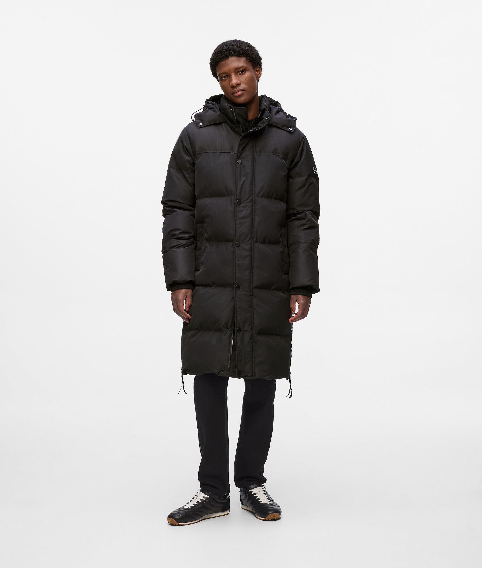 Long puffer jacket