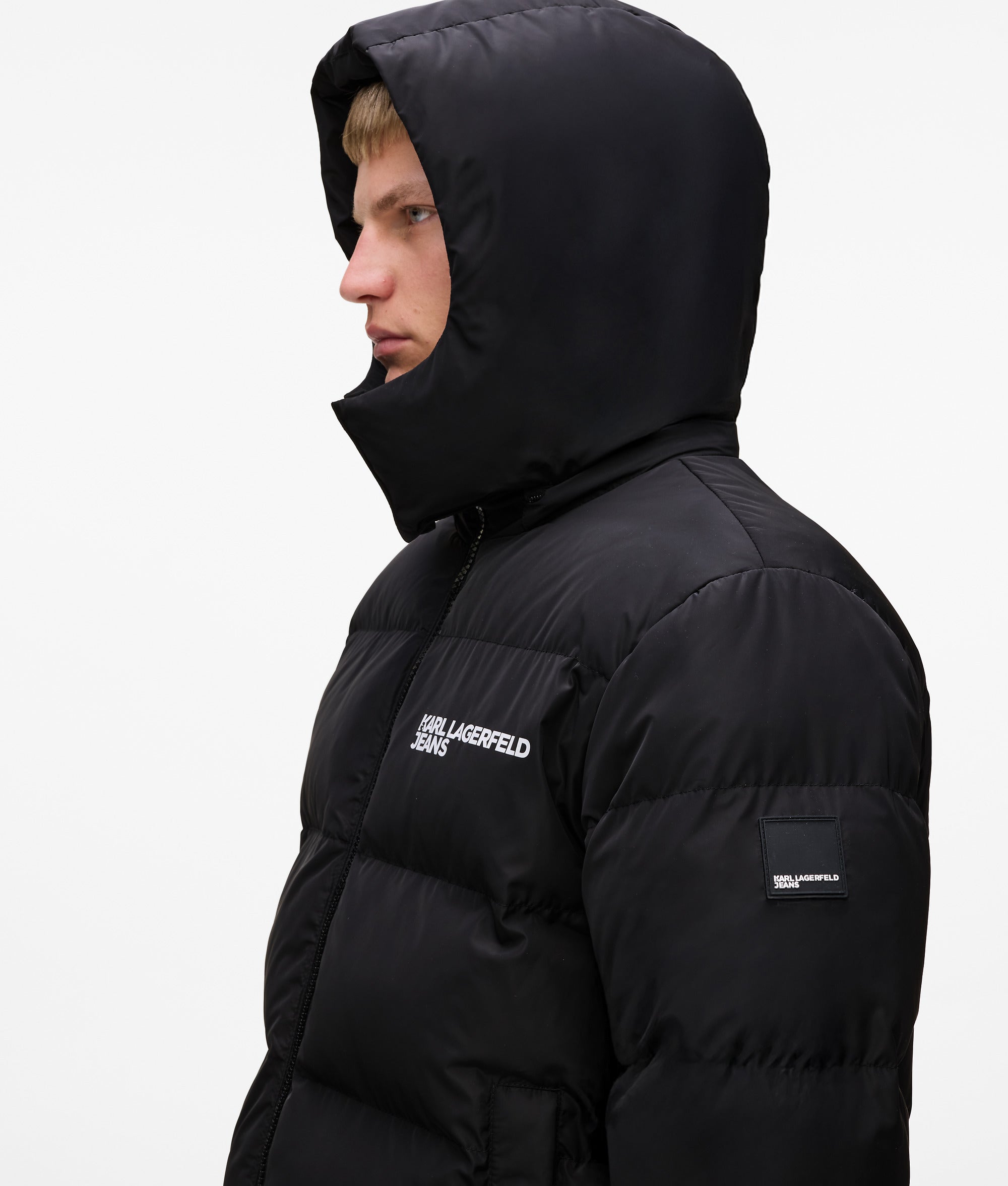 Long puffer jacket - Image 2