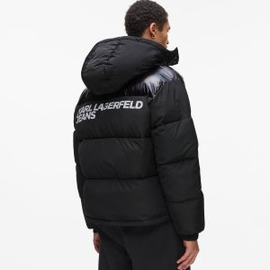 Logo puffer jacket