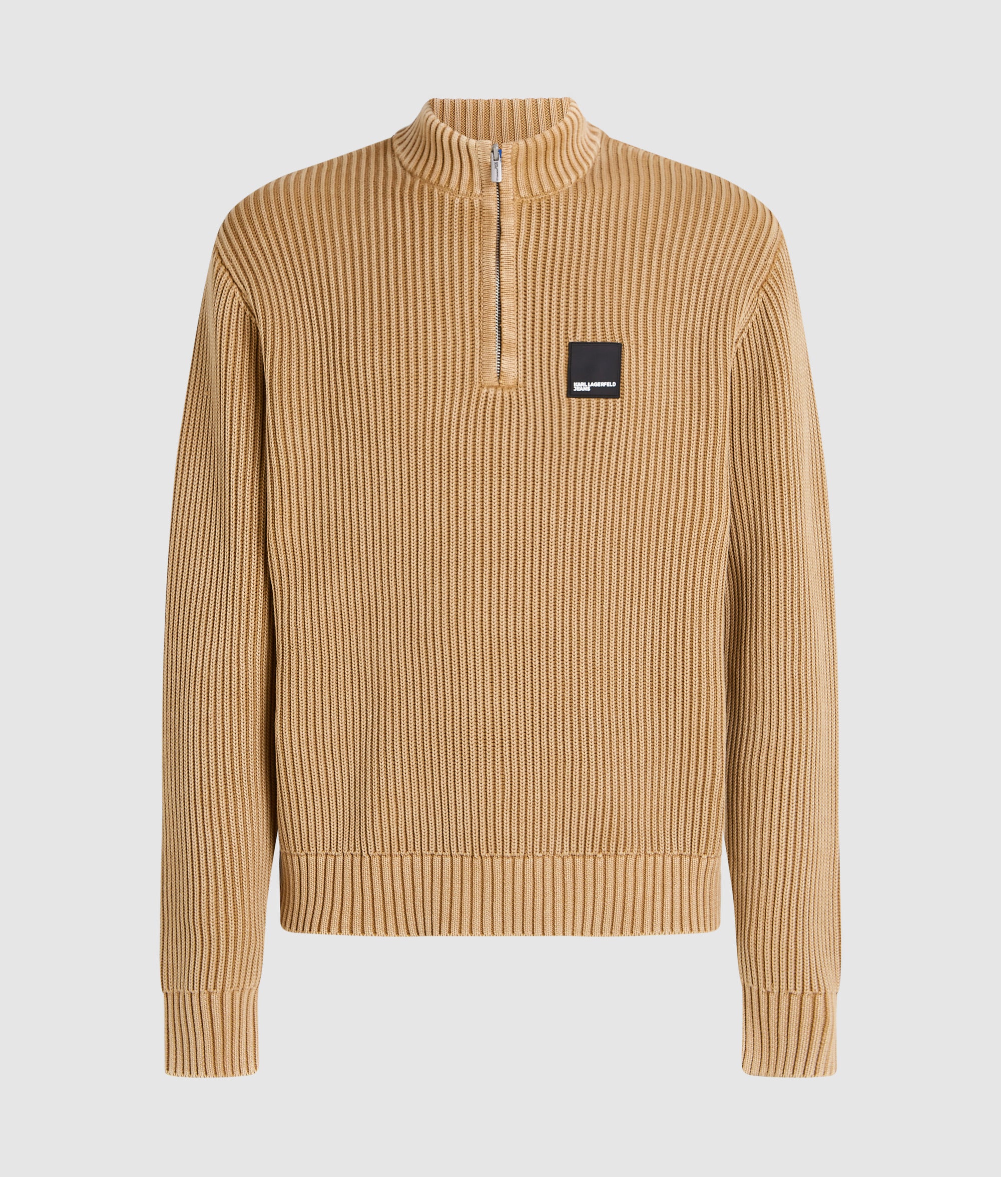 Relaxed half-zip sweater - Image 5