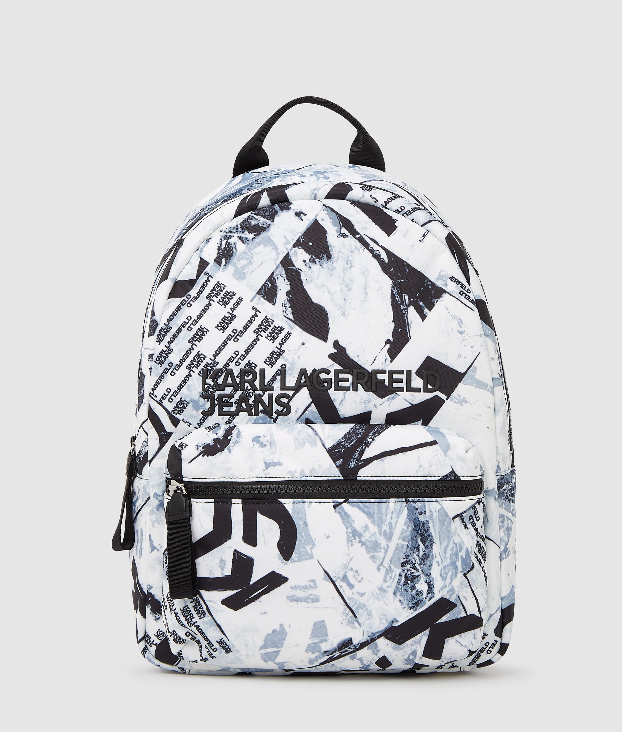 All-over graphic print backpack
