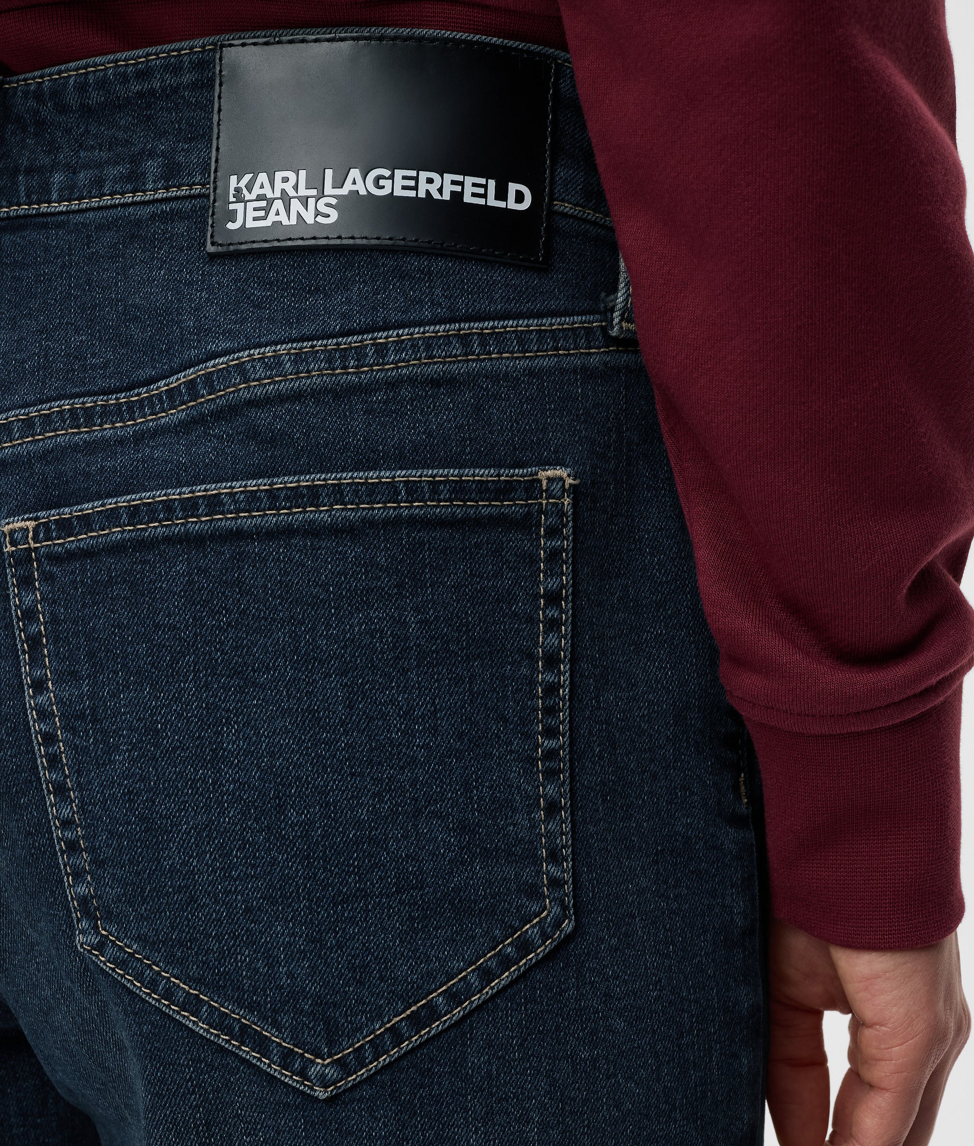 High-rise straight jeans - Image 2