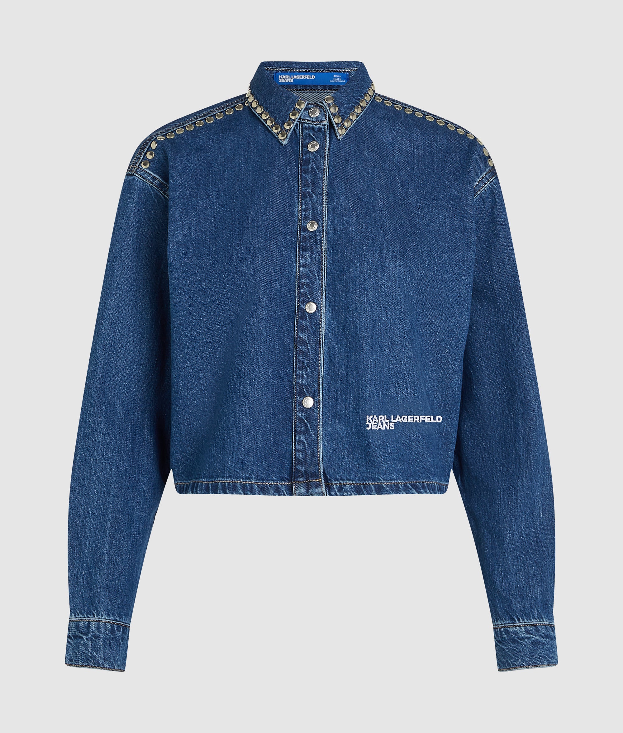 Studded denim shirt - Image 5