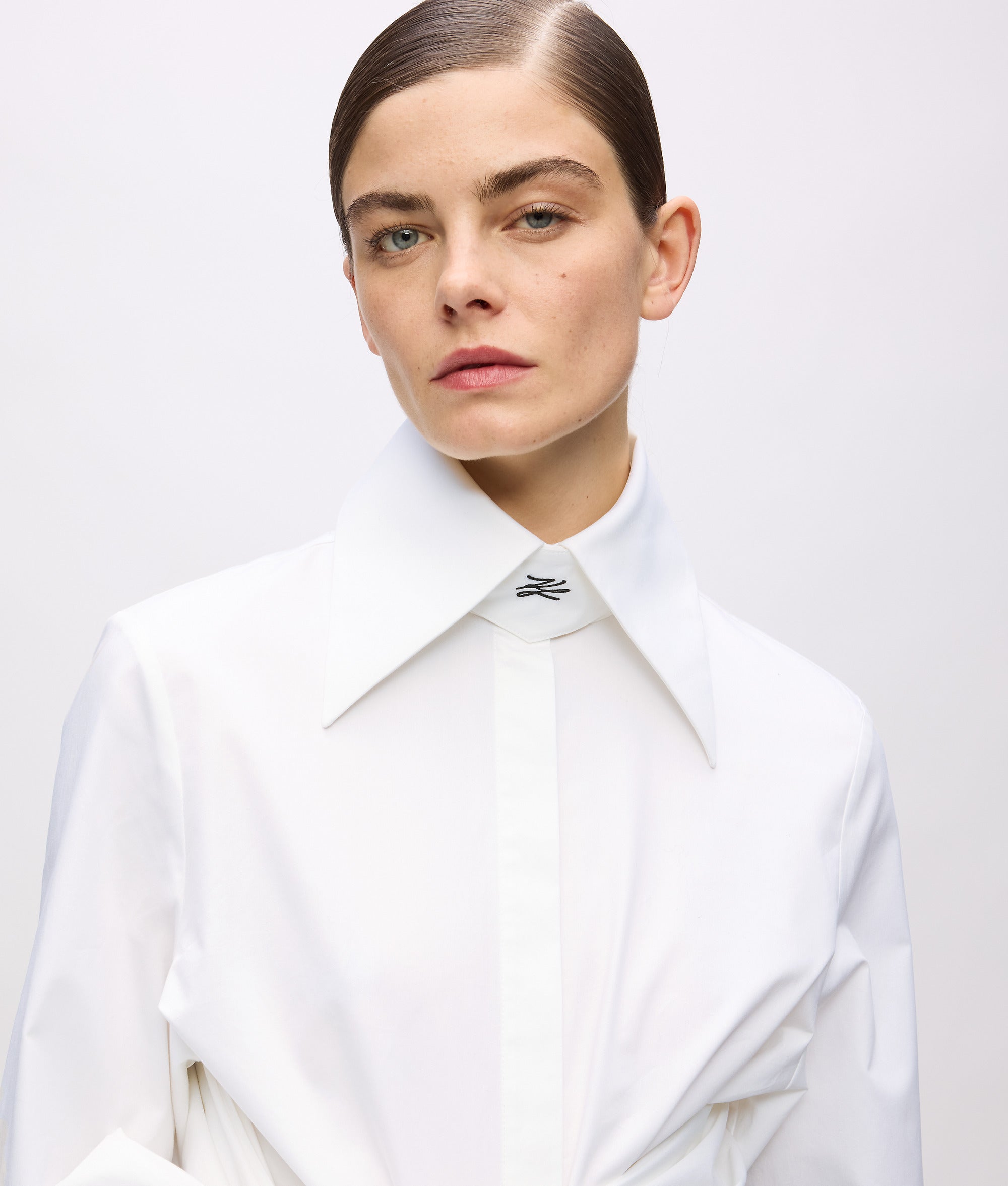 KL Studio bow detail shirt - Image 2