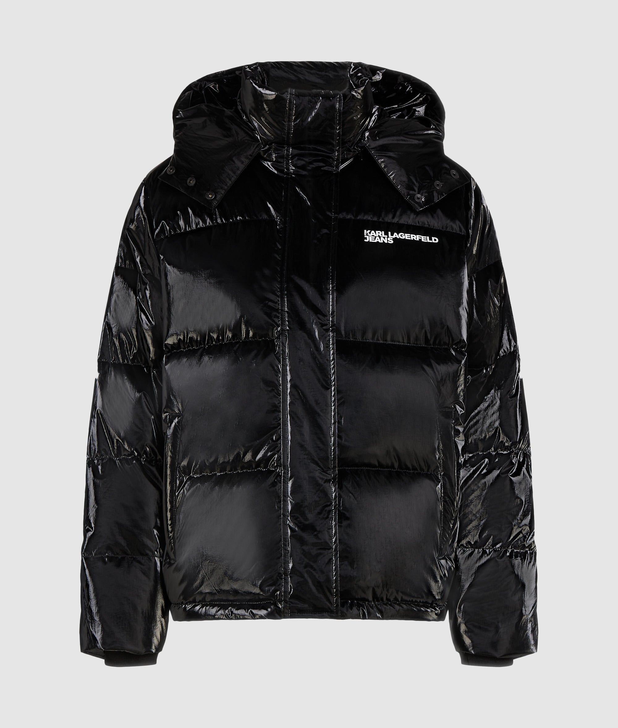 Pearlised puffer jacket - Image 5