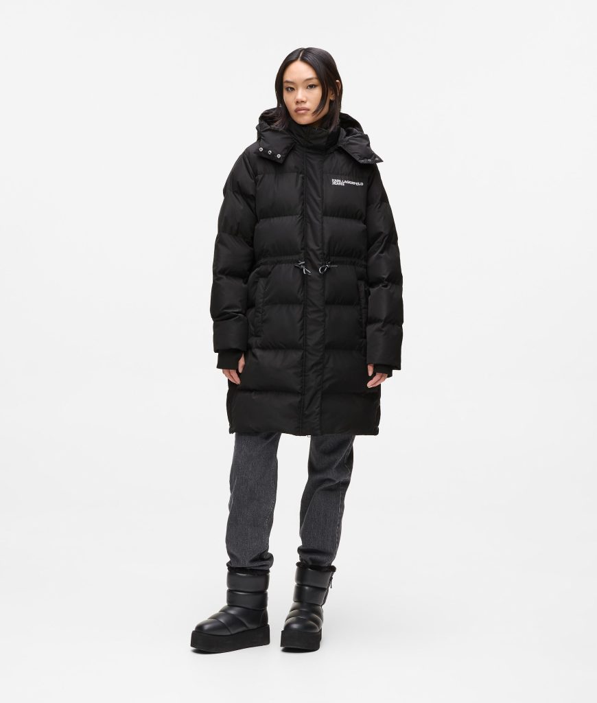 Long puffer jacket