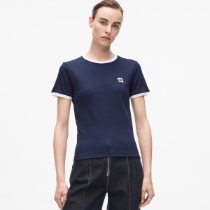 Ikon slim fit rib T-shirt