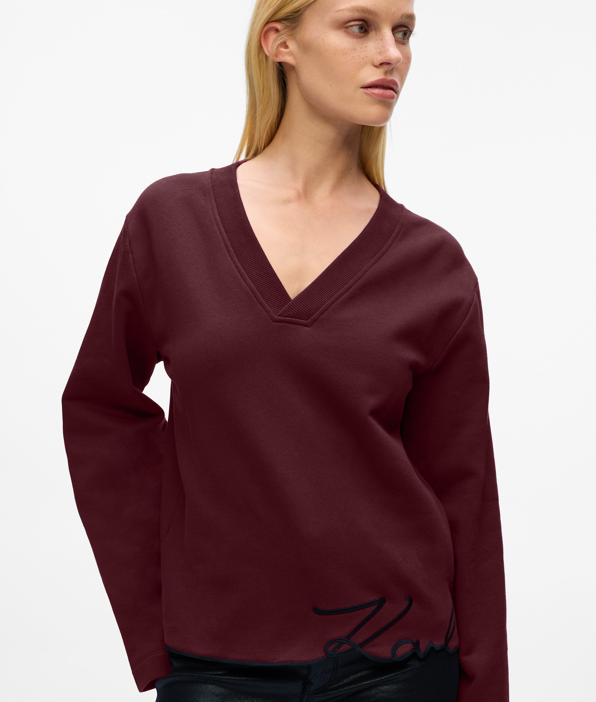 Signature hem sweatshirt - Image 3