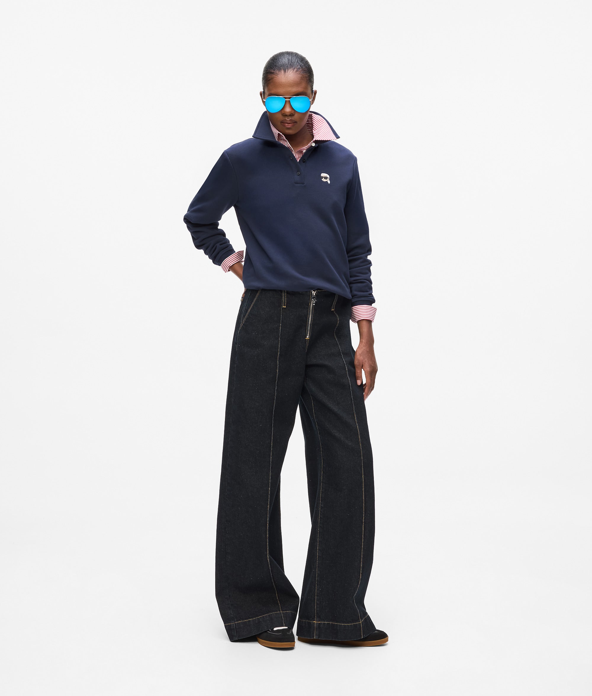 Ikon long-sleeved polo shirt - Image 4