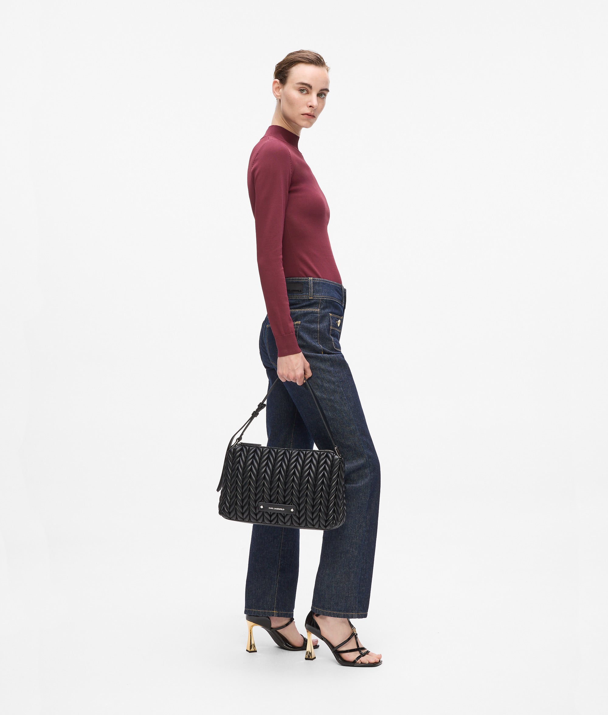 K/Weave medium shoulder bag - Image 2