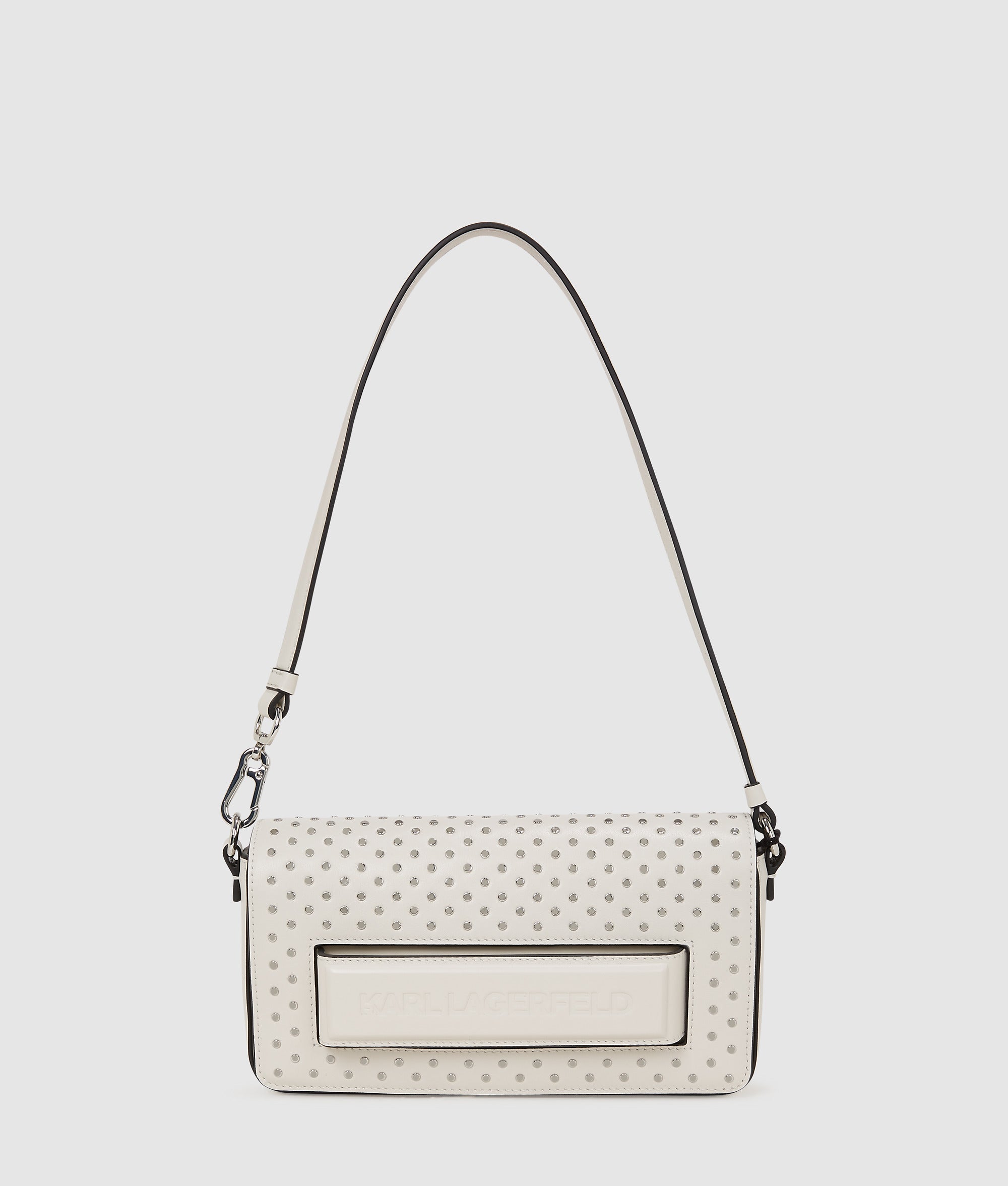 Ikon K studded shoulder bag