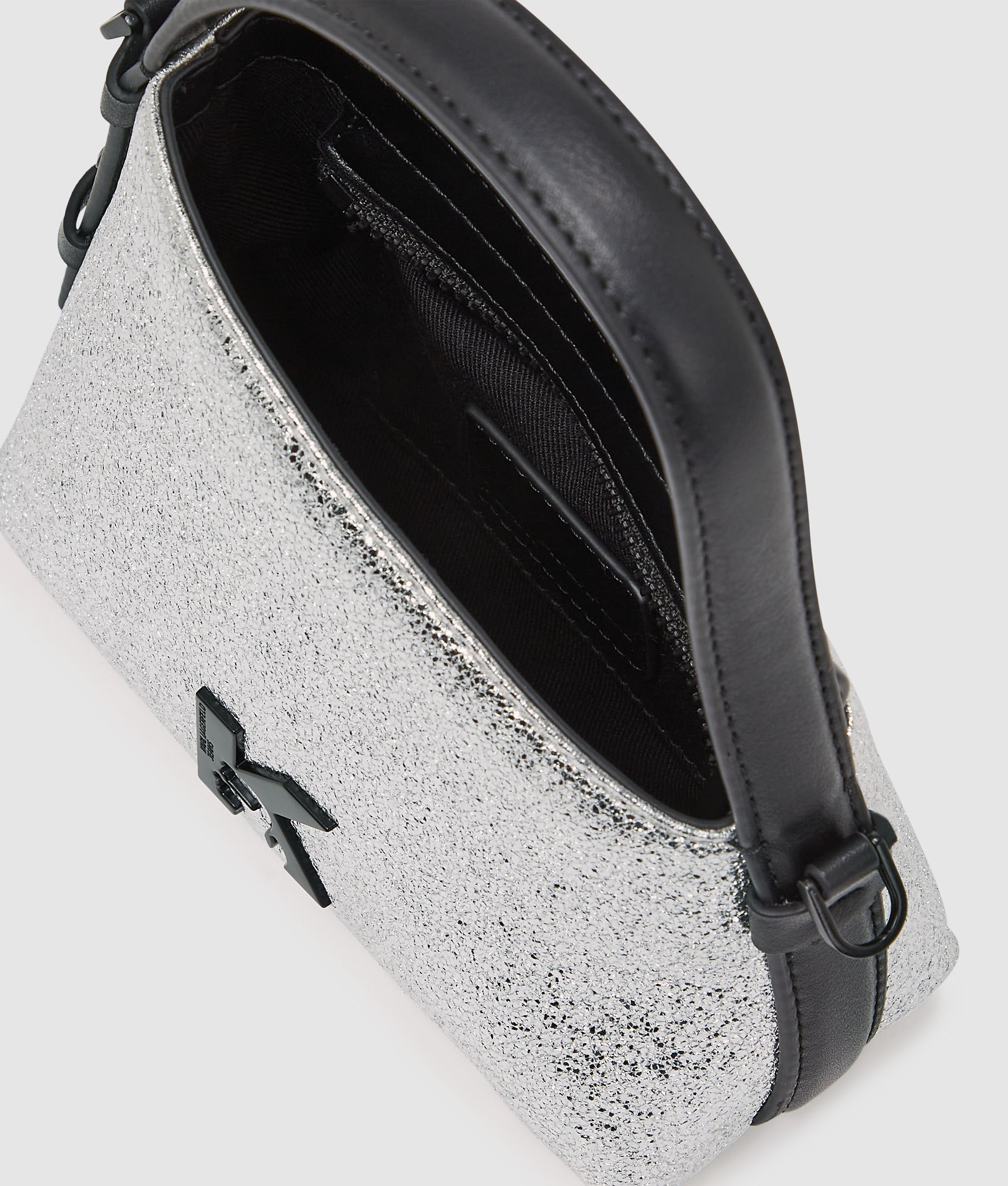 Geo shiny mini top handle bag - Image 5