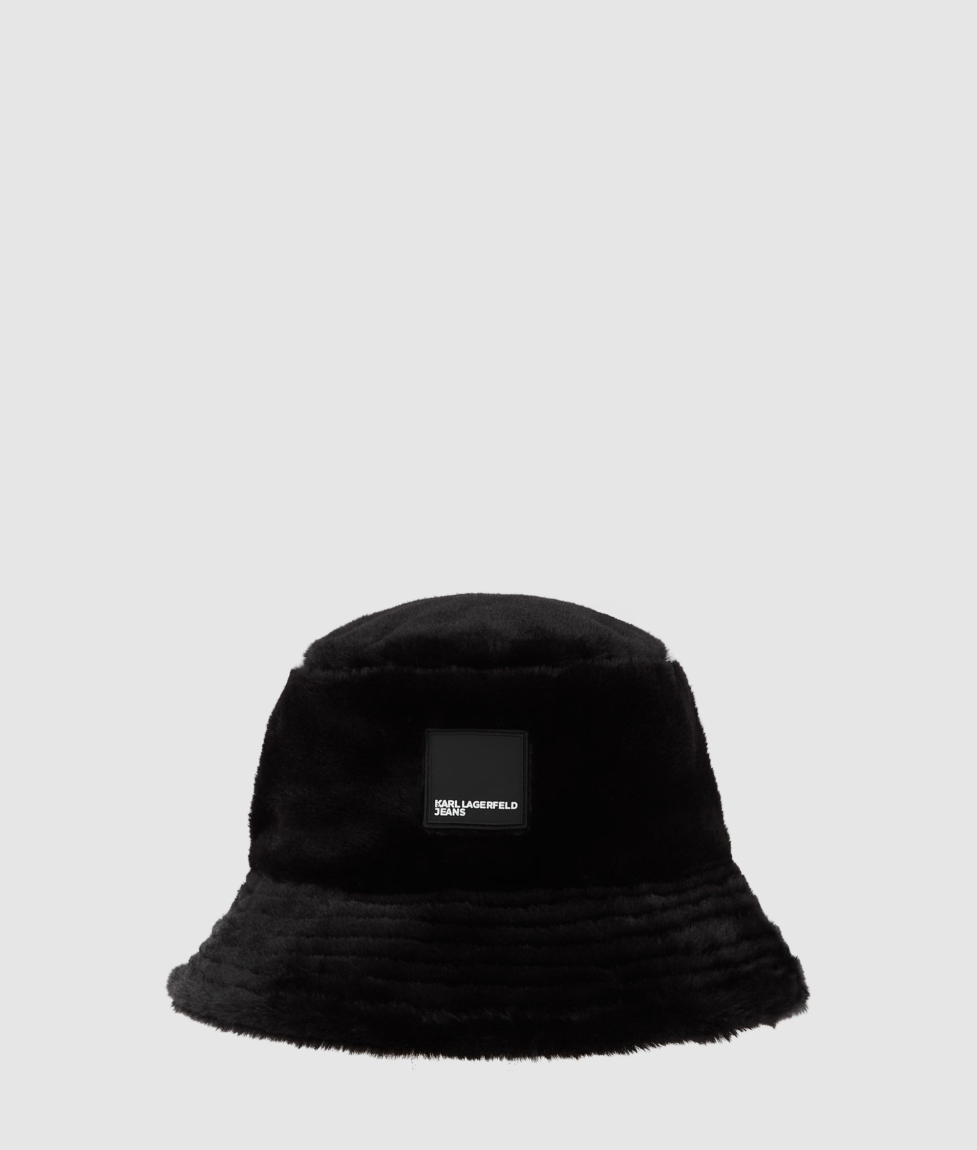 Faux fur bucket hat