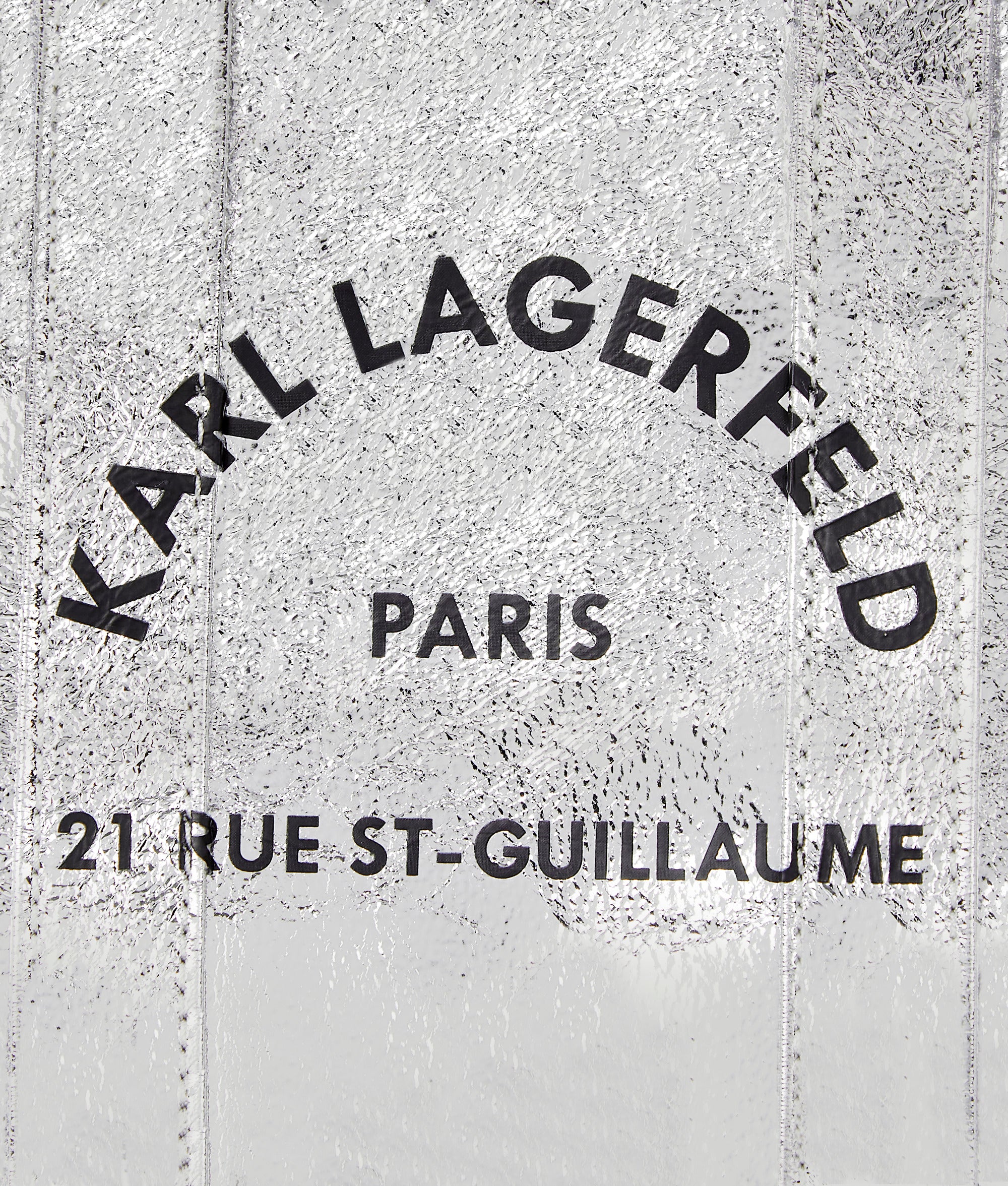 Rue St-Guillaume mini metallic tote bag - Image 3