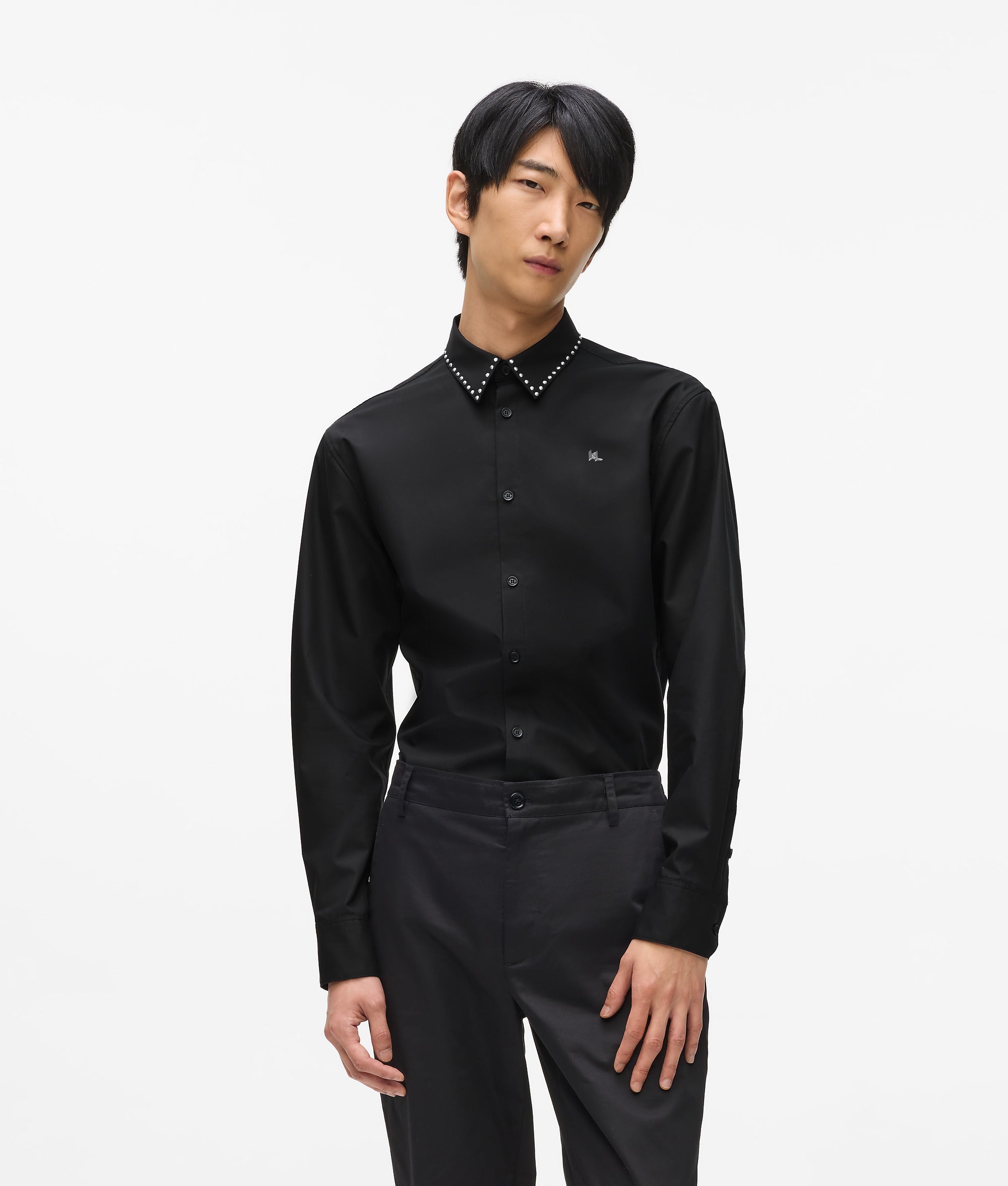 Karl DNA studded shirt