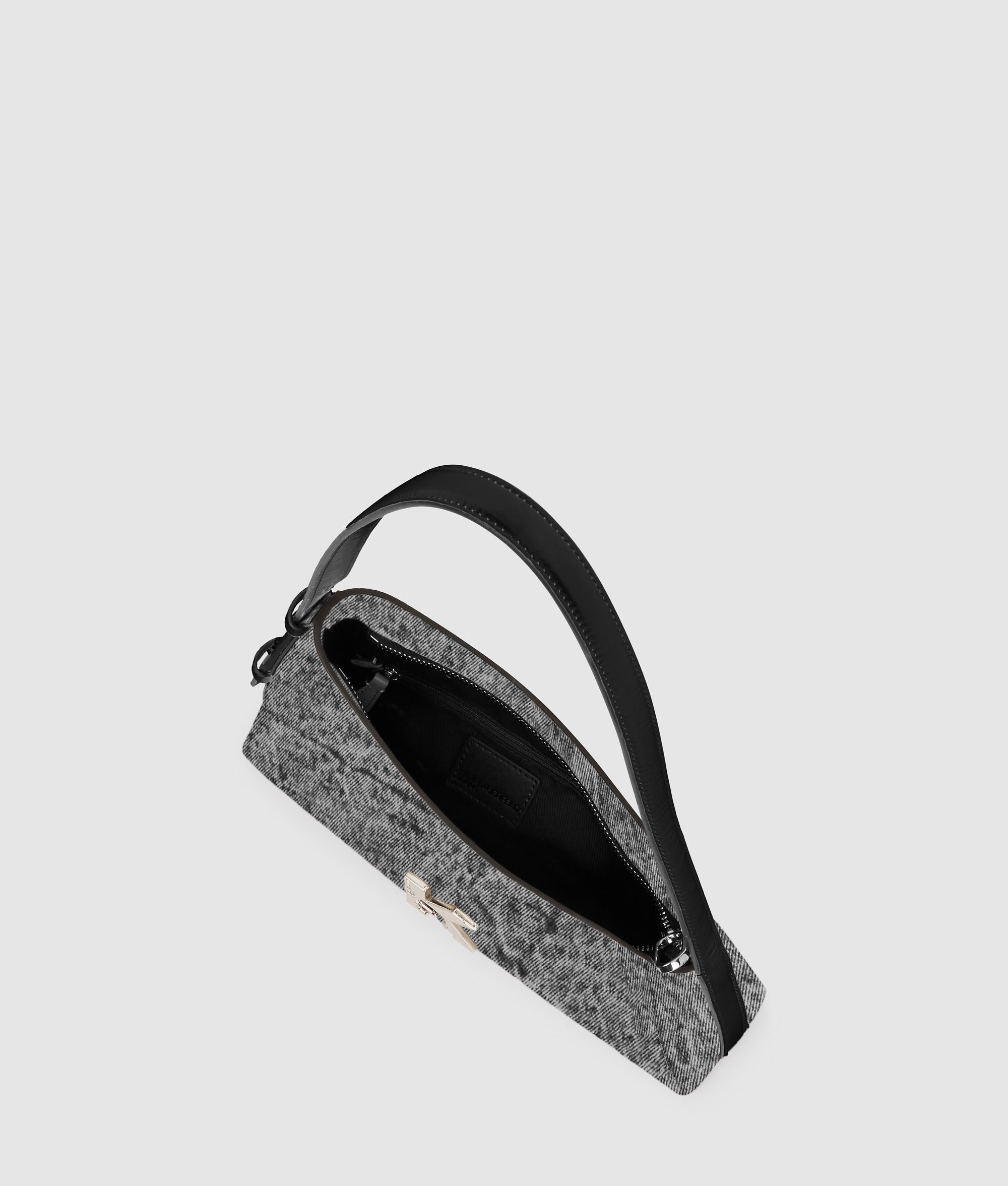 Geo denim shoulder bag - Image 5