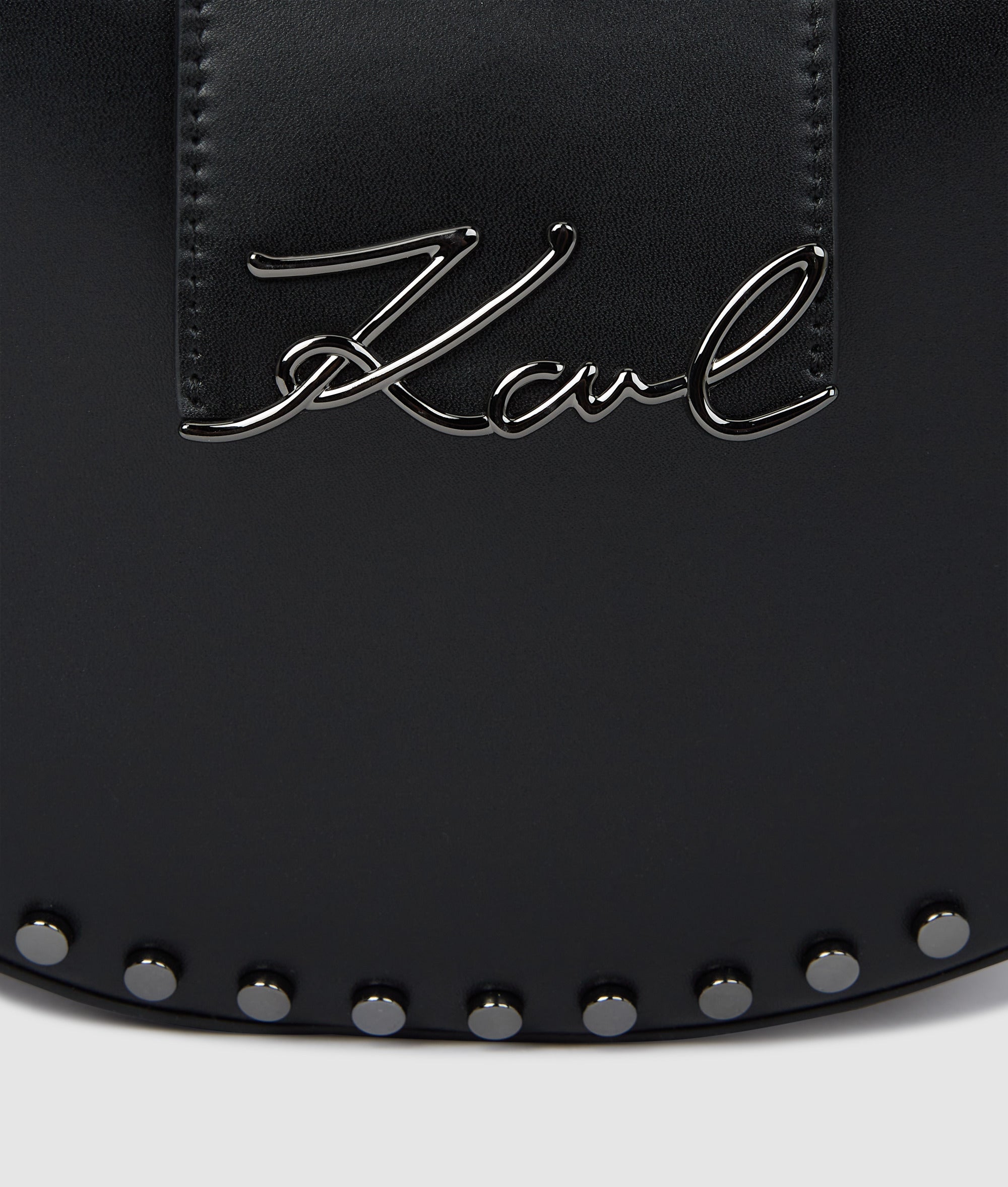 K/Signature studded moon bag - Image 3