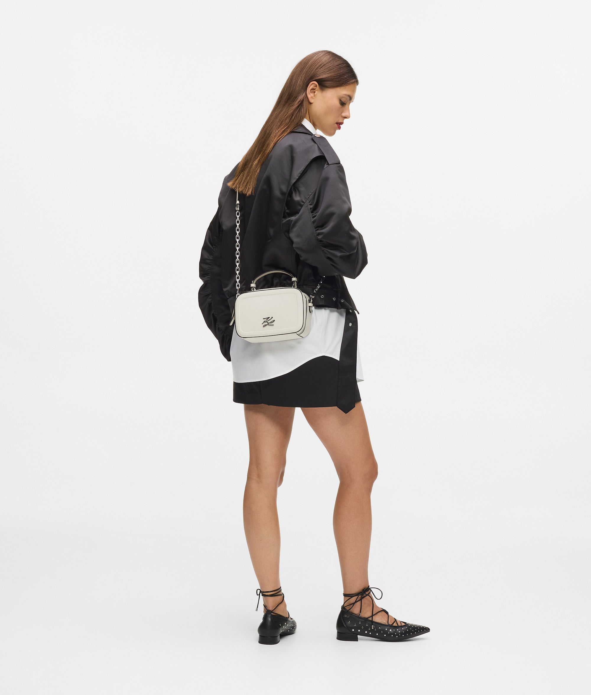 K/Autograph chain top handle bag - Image 2