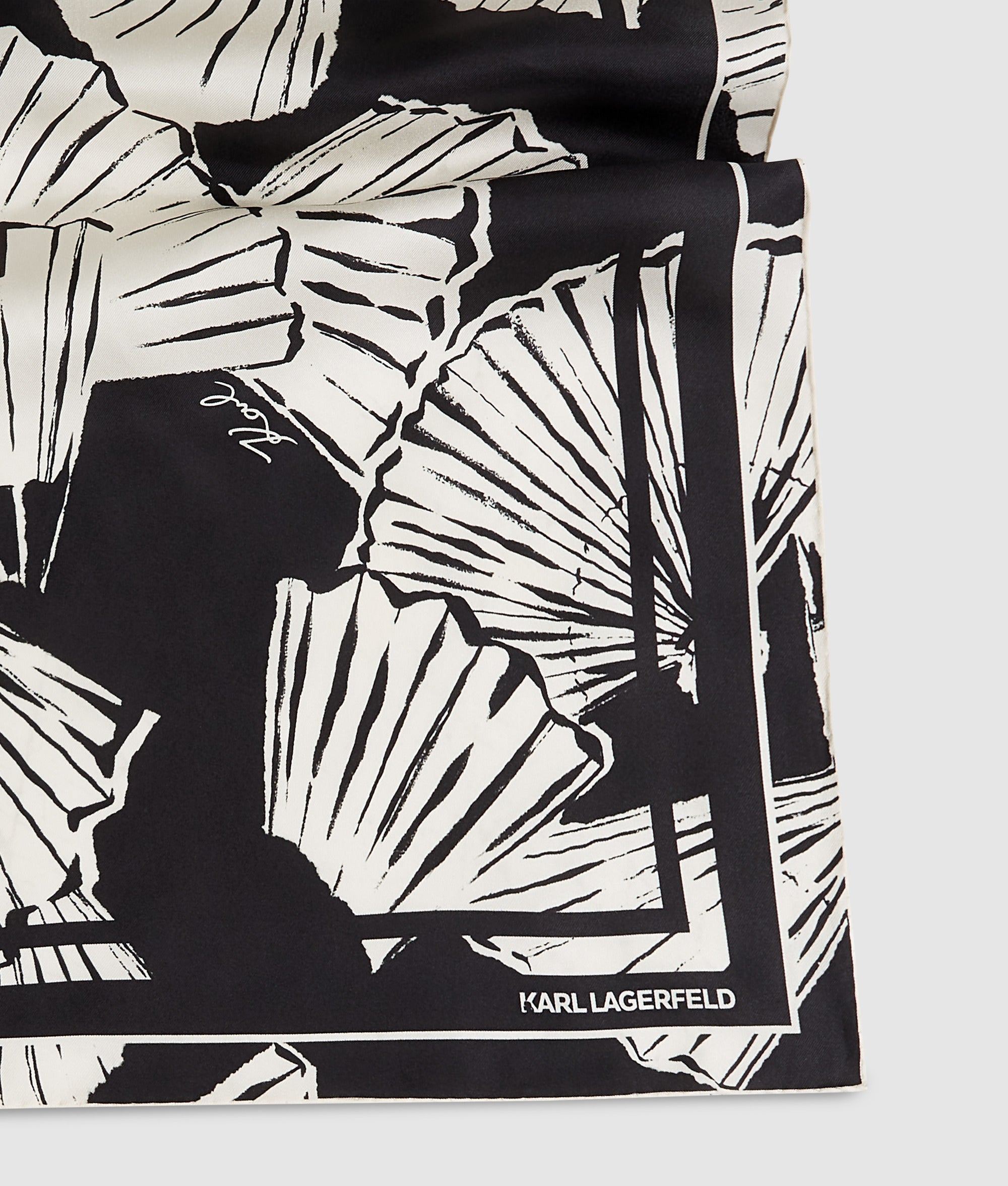 K/Signature small fan scarf - Image 5