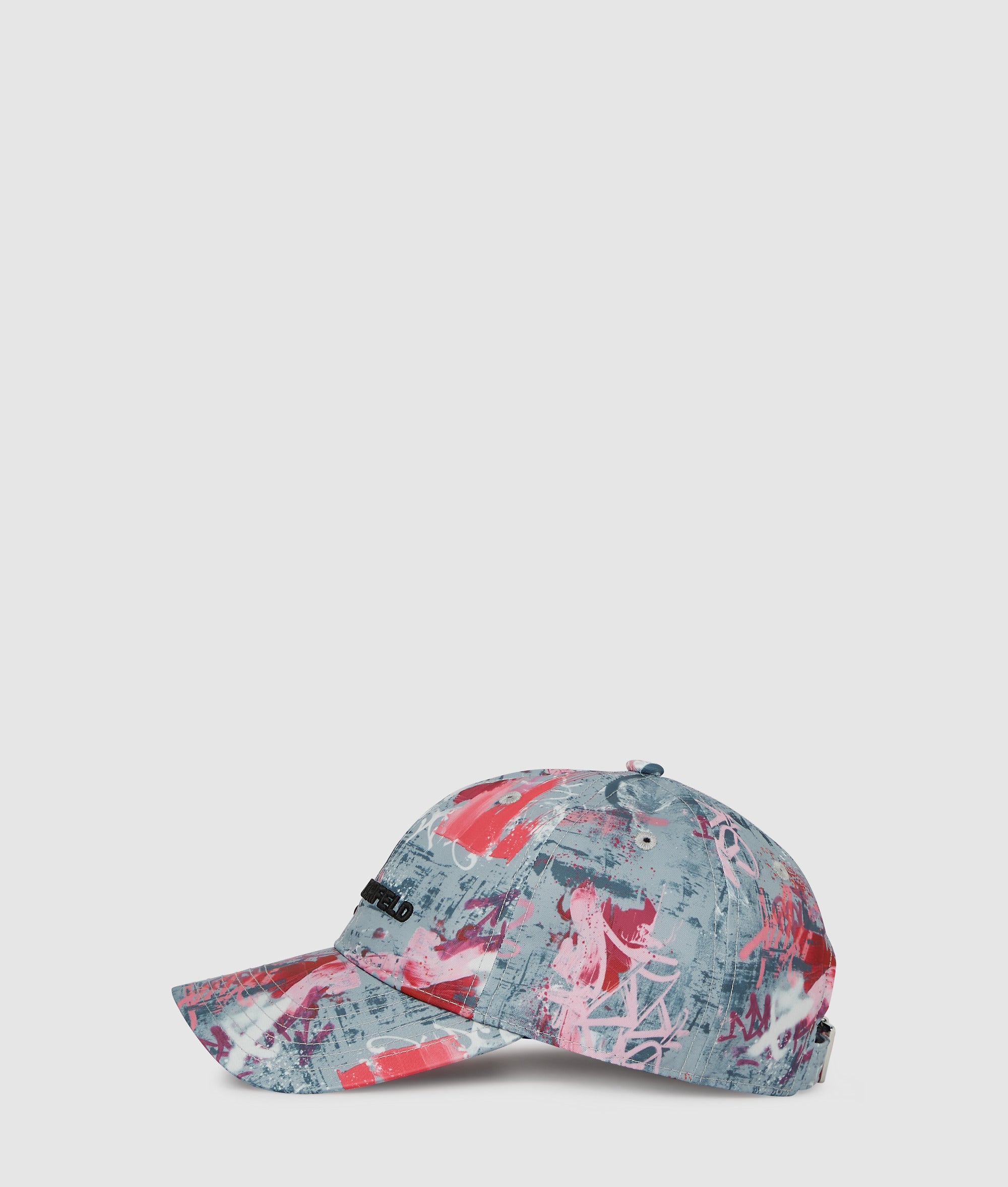 All-over graffiti print cap - Image 5