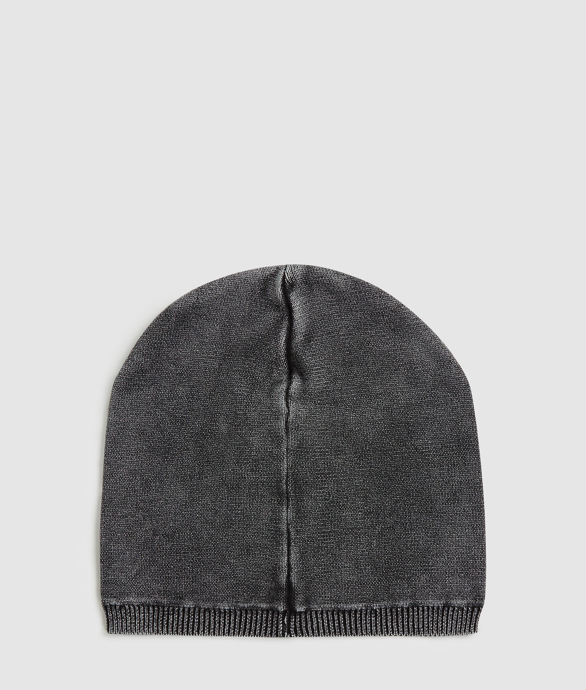 Washed logo patch beanie - Image 3