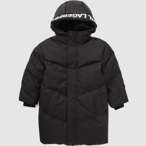 Boys long puffer jacket