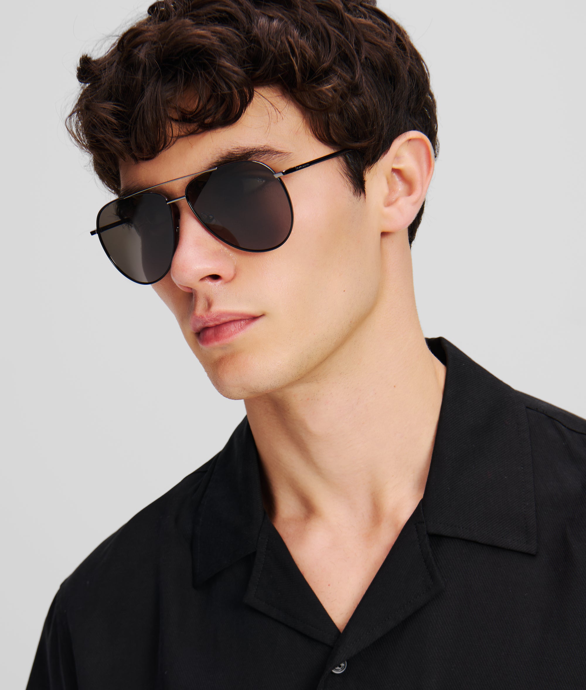 LOGO AVIATOR SUNGLASSES - Image 2